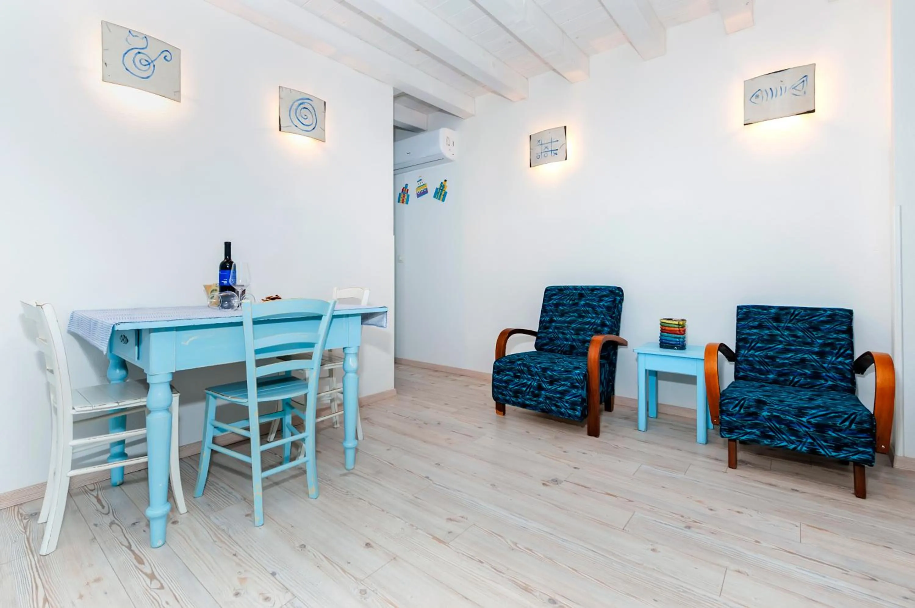 Living room in Apartments & Rooms La casa Barbaro