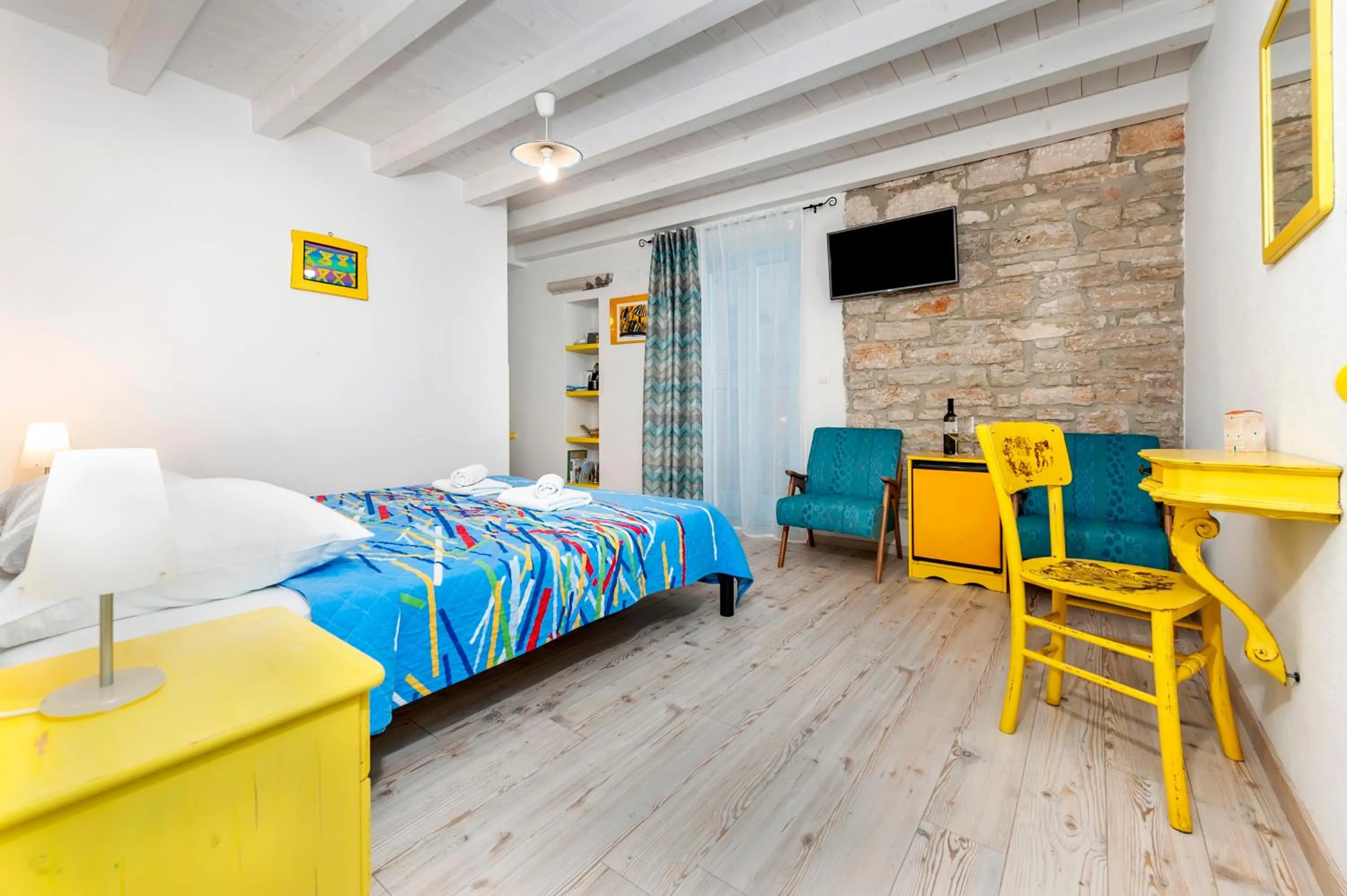 Photo of the whole room, Bed in Apartments & Rooms La casa Barbaro