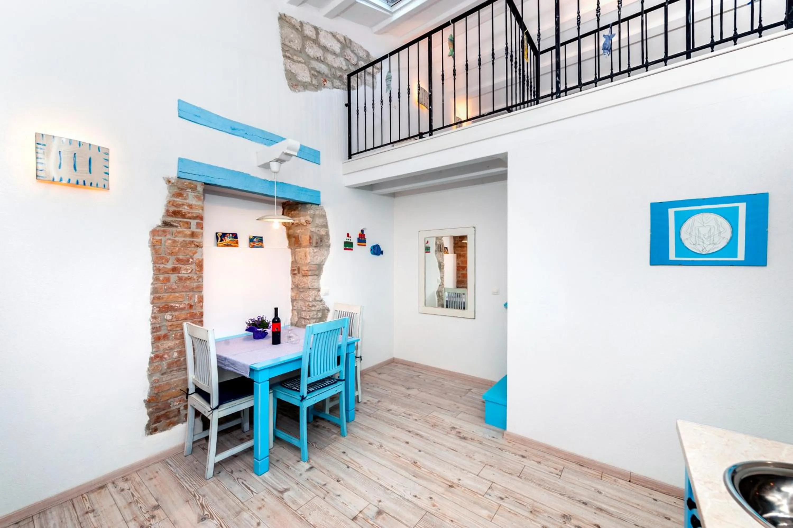 Dining area in Apartments & Rooms La casa Barbaro