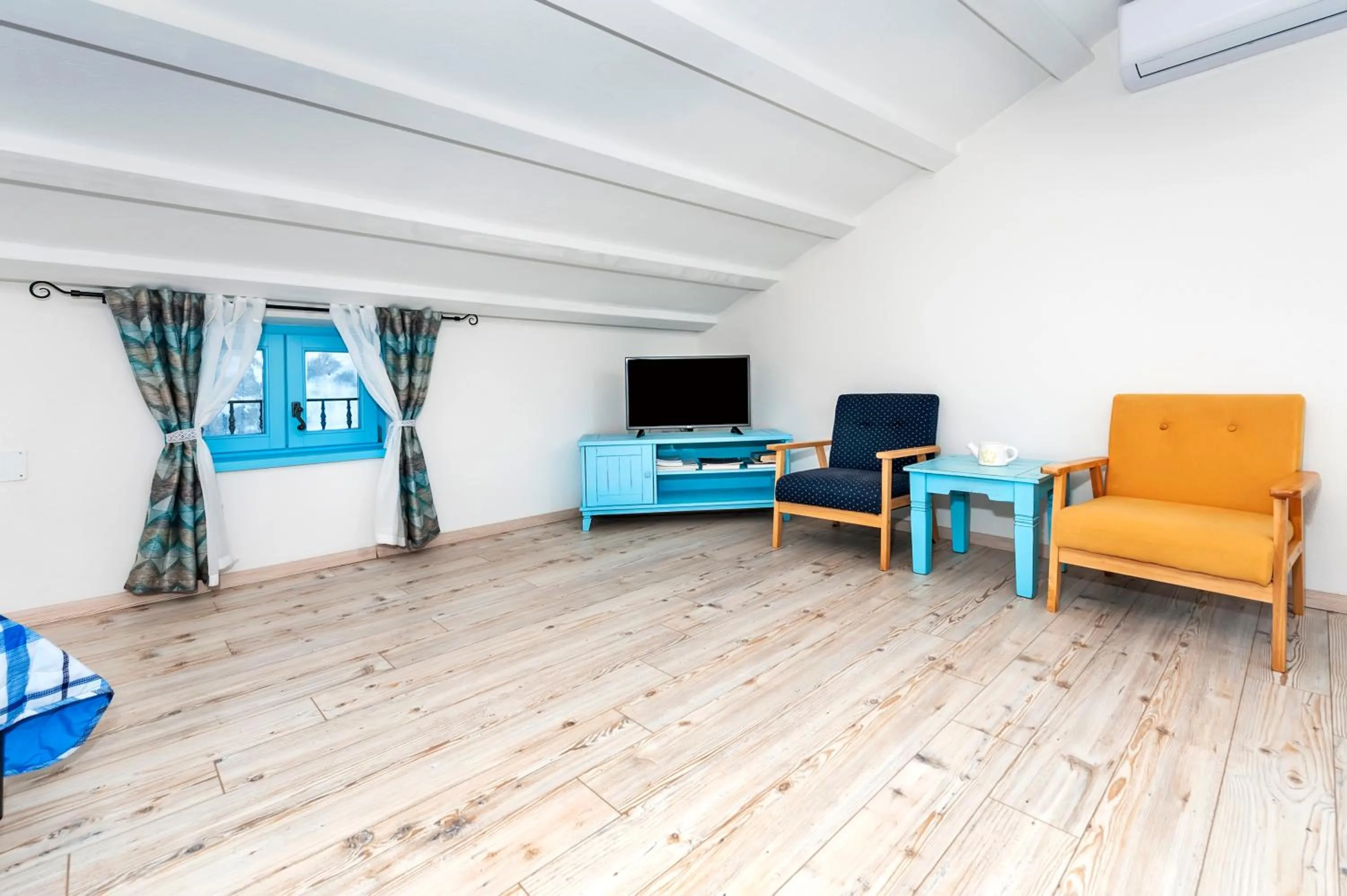 TV and multimedia in Apartments & Rooms La casa Barbaro