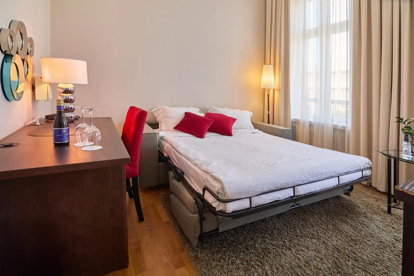 Bedroom, Bed in Elite Hotel Mollberg