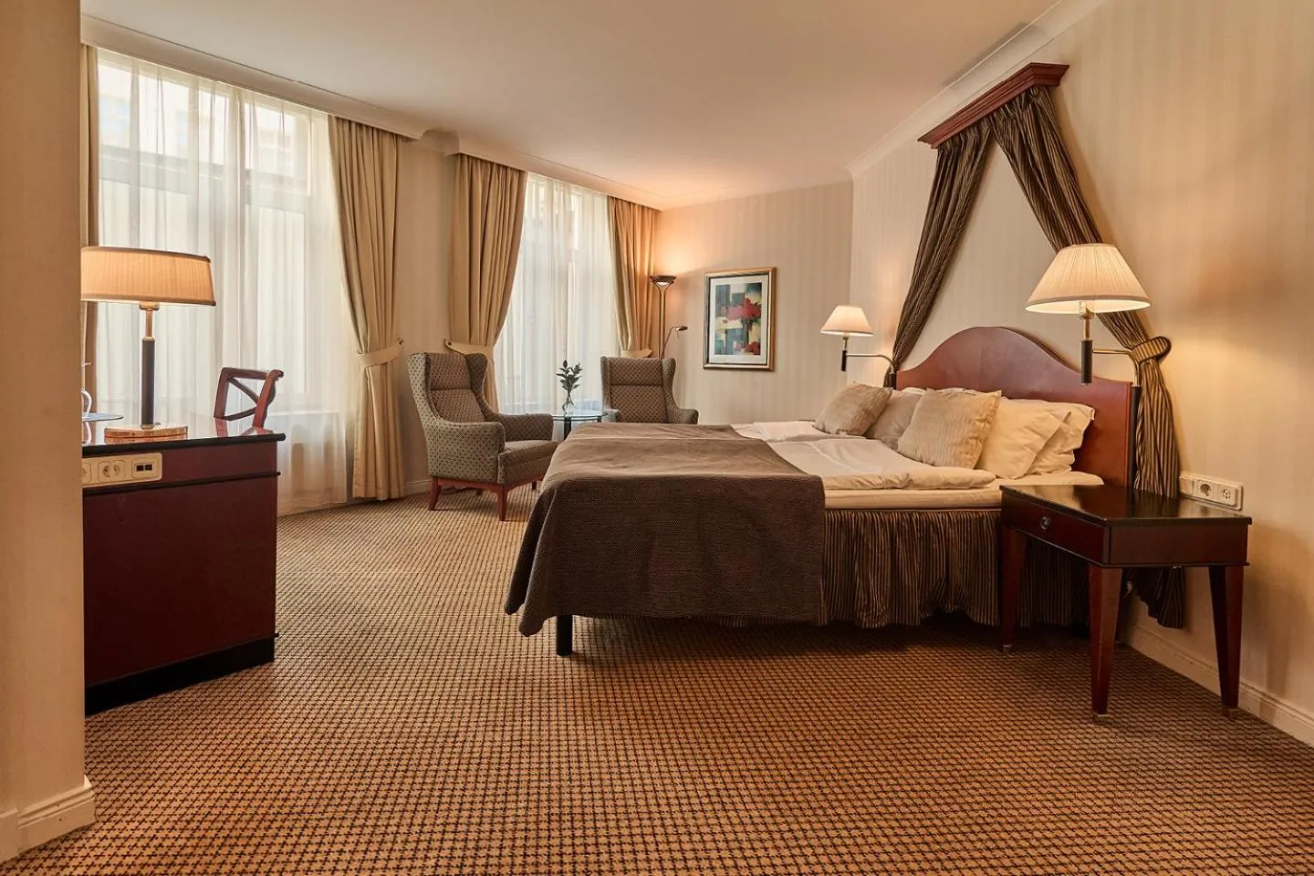 Bedroom, Bed in Elite Hotel Mollberg