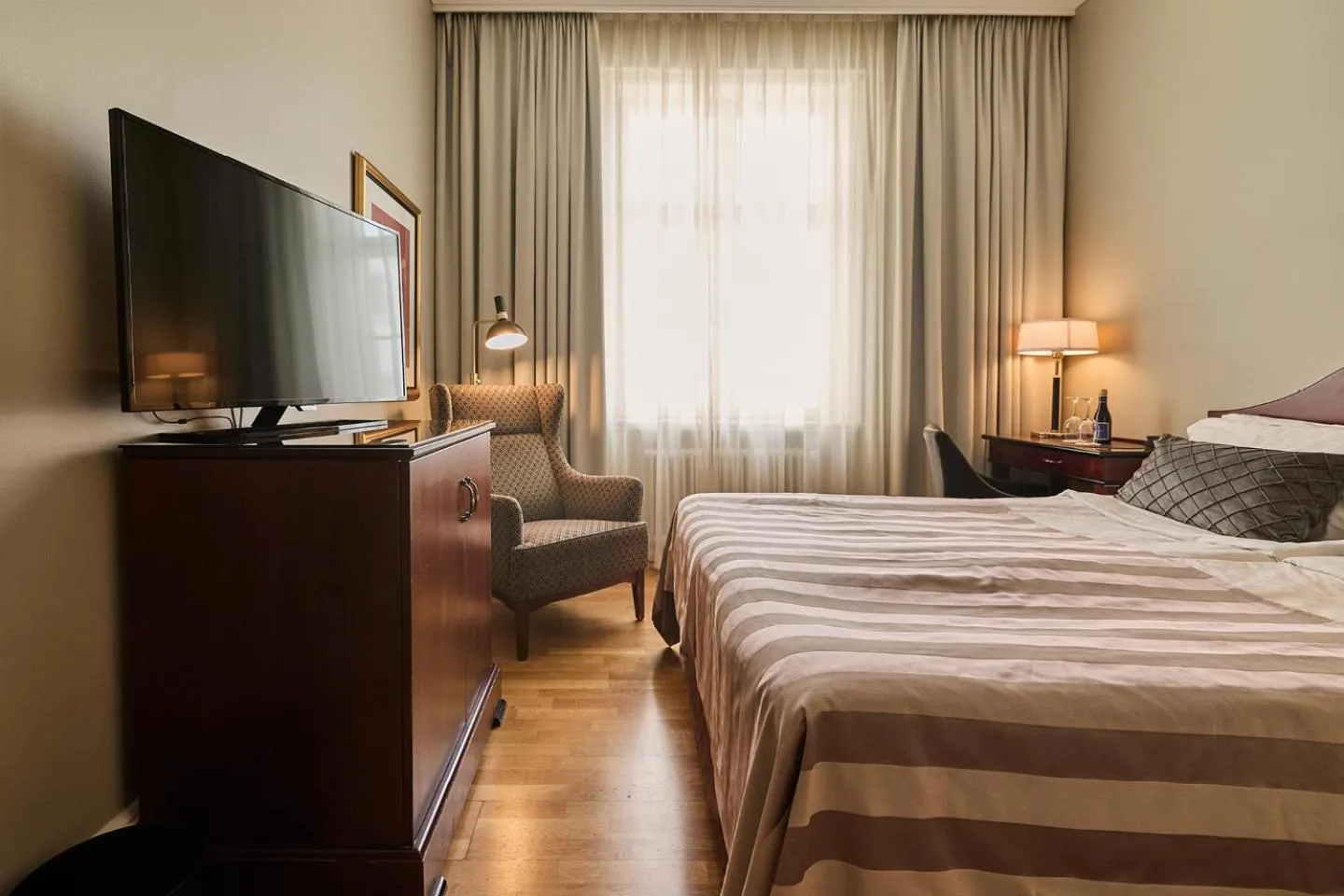 Bedroom, Bed in Elite Hotel Mollberg