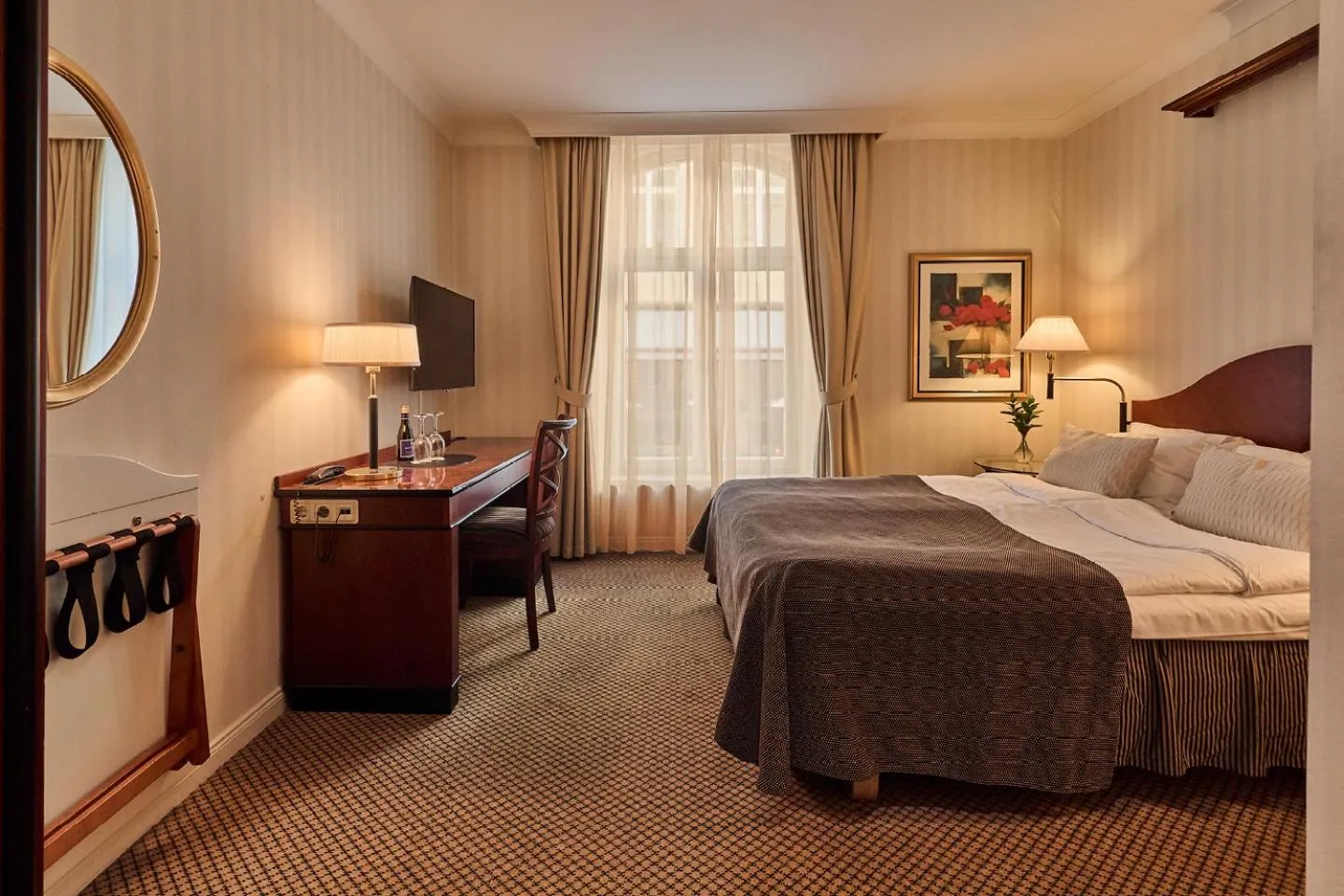 Bedroom, Bed in Elite Hotel Mollberg