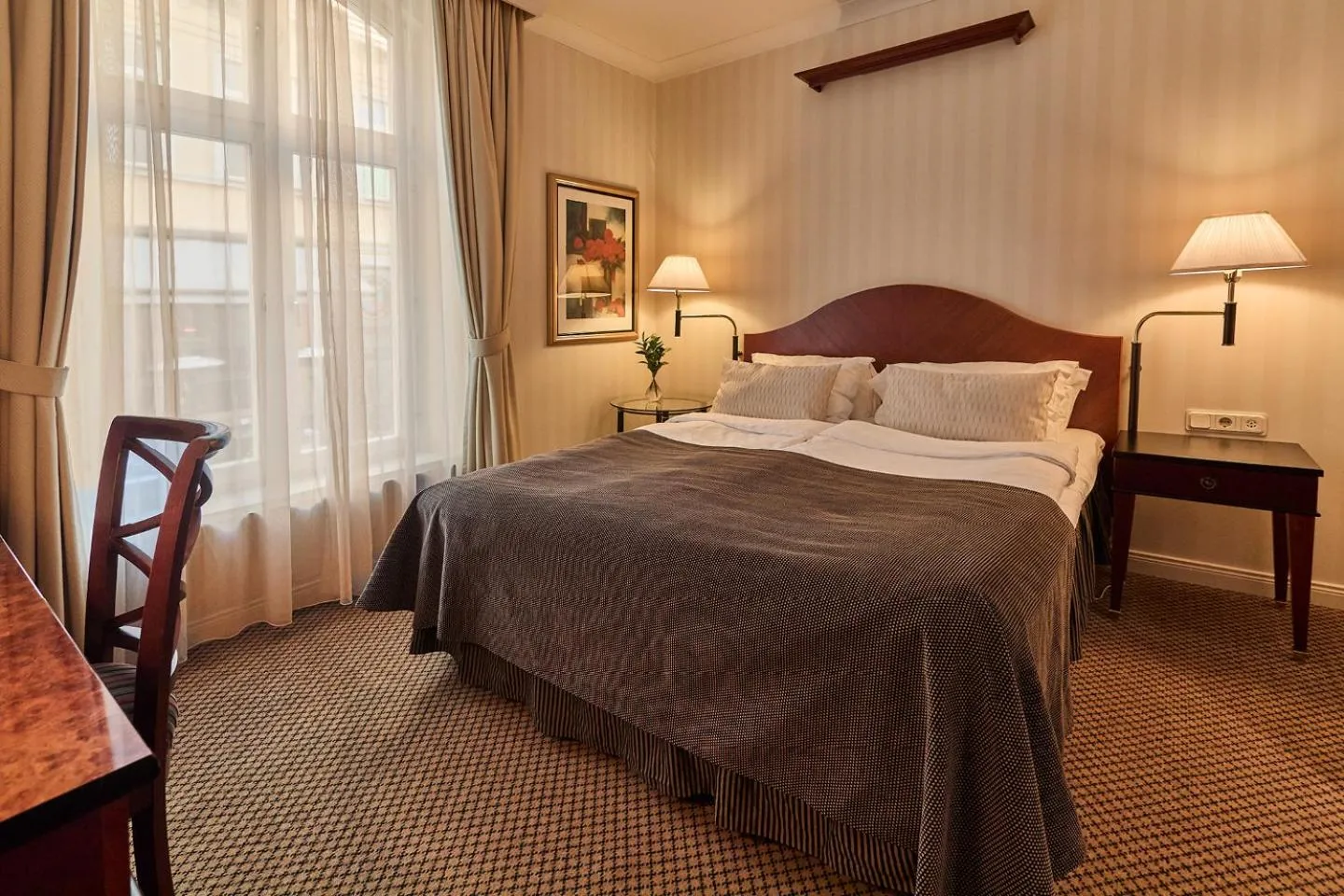 Bedroom, Bed in Elite Hotel Mollberg