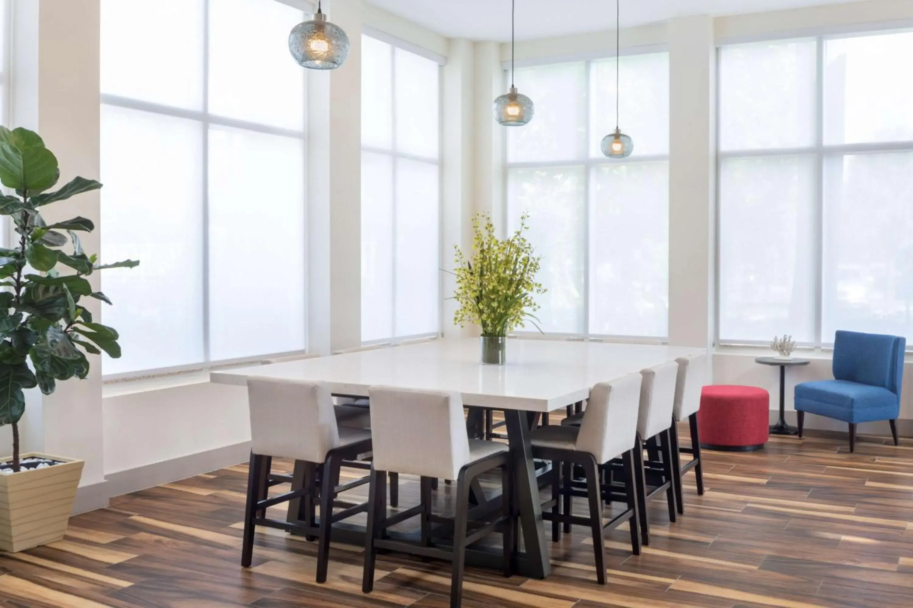 Lobby or reception in Hilton Garden Inn Miami Airport West Lobby or reception in Hilton Garden Inn Miami Airport West