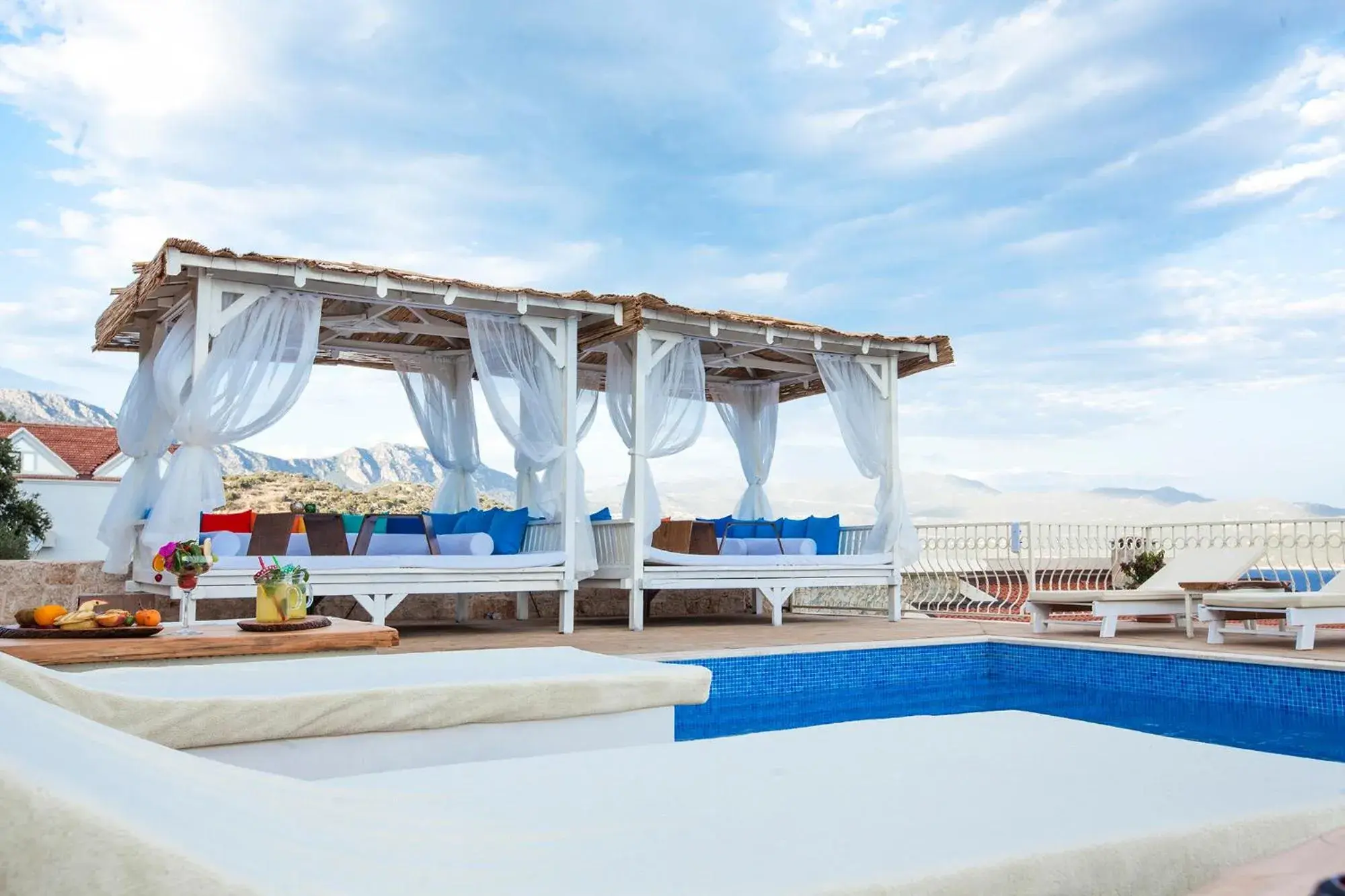 Pool view in Hotel Marsala Pool view in Hotel Marsala
