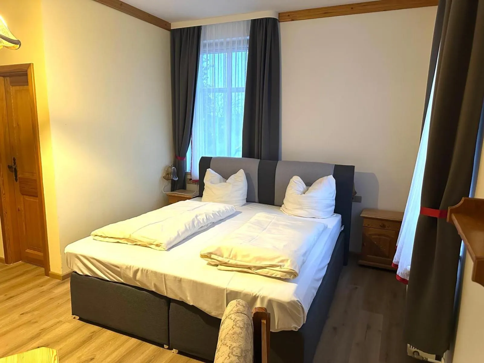 Bed in Hotel Schloßblick Trebsen