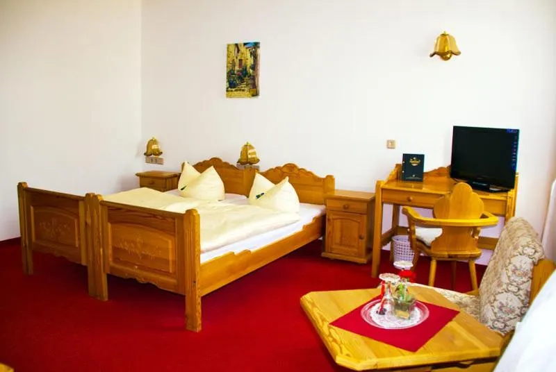 Bed in Hotel Schloßblick Trebsen