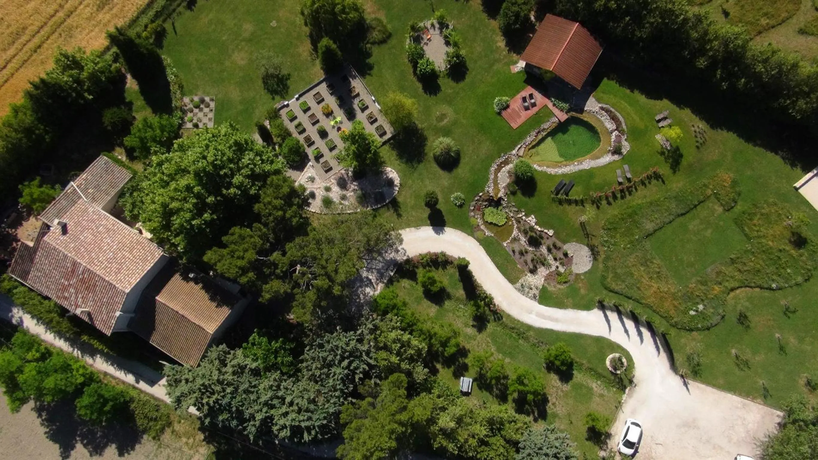 Bird's eye view in Couleur Lavande