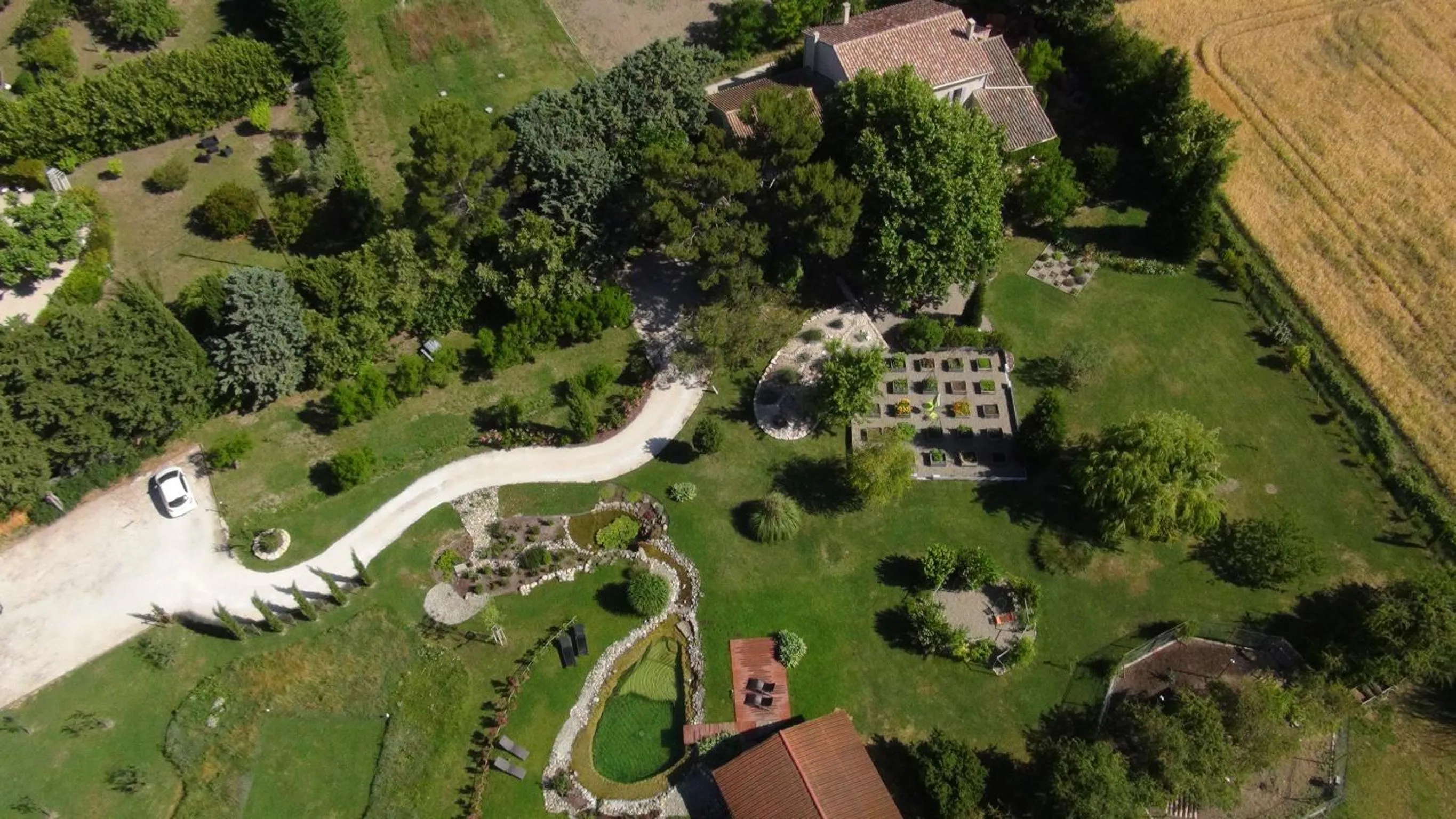 Bird's eye view in Couleur Lavande