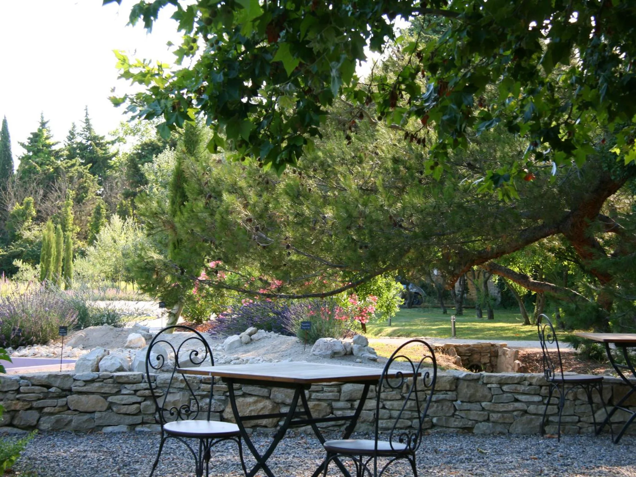 Patio in Couleur Lavande