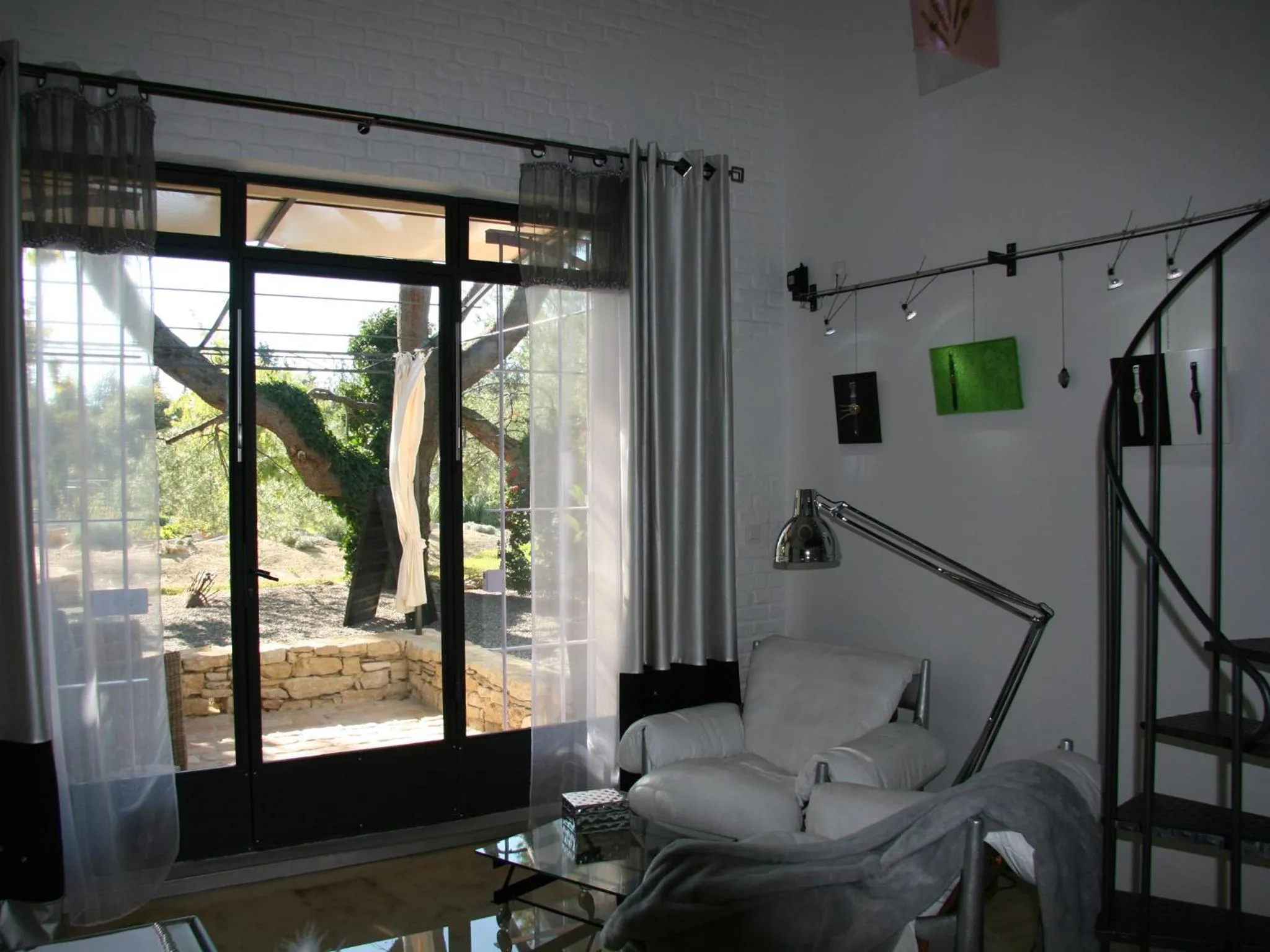 Seating area in Couleur Lavande