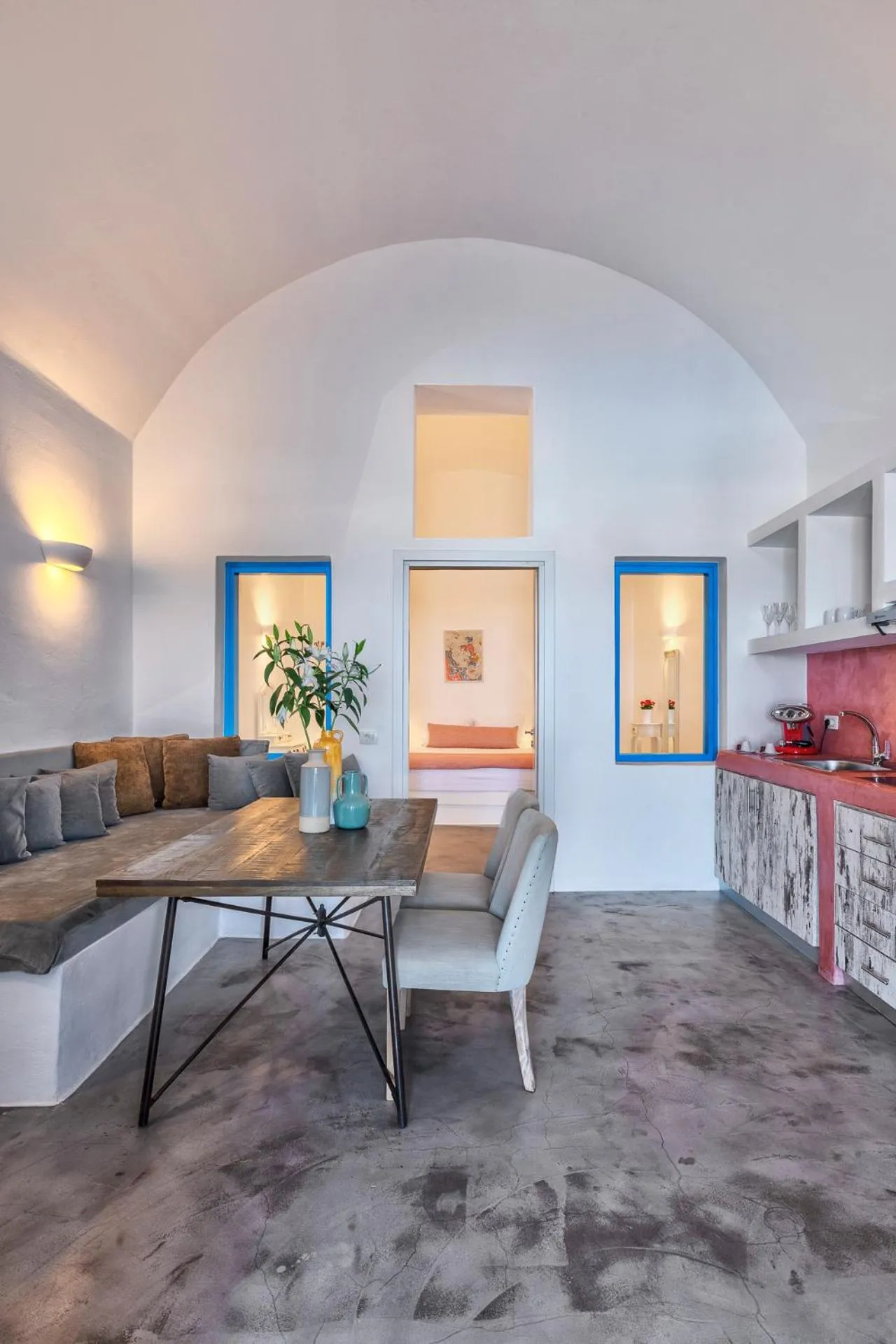 Kitchen or kitchenette in Desiterra Resort & Spa