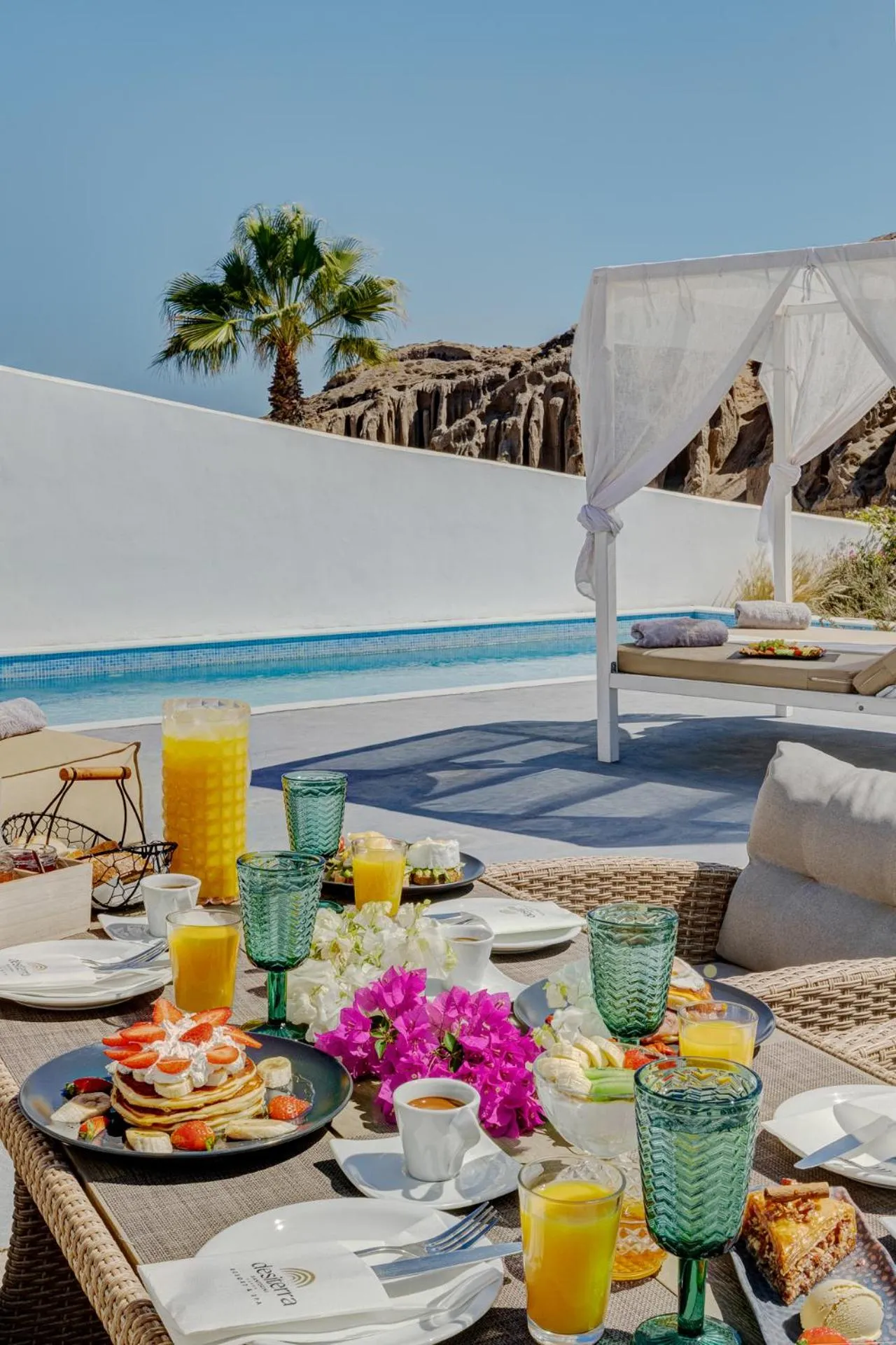 Inner courtyard view in Desiterra Resort & Spa