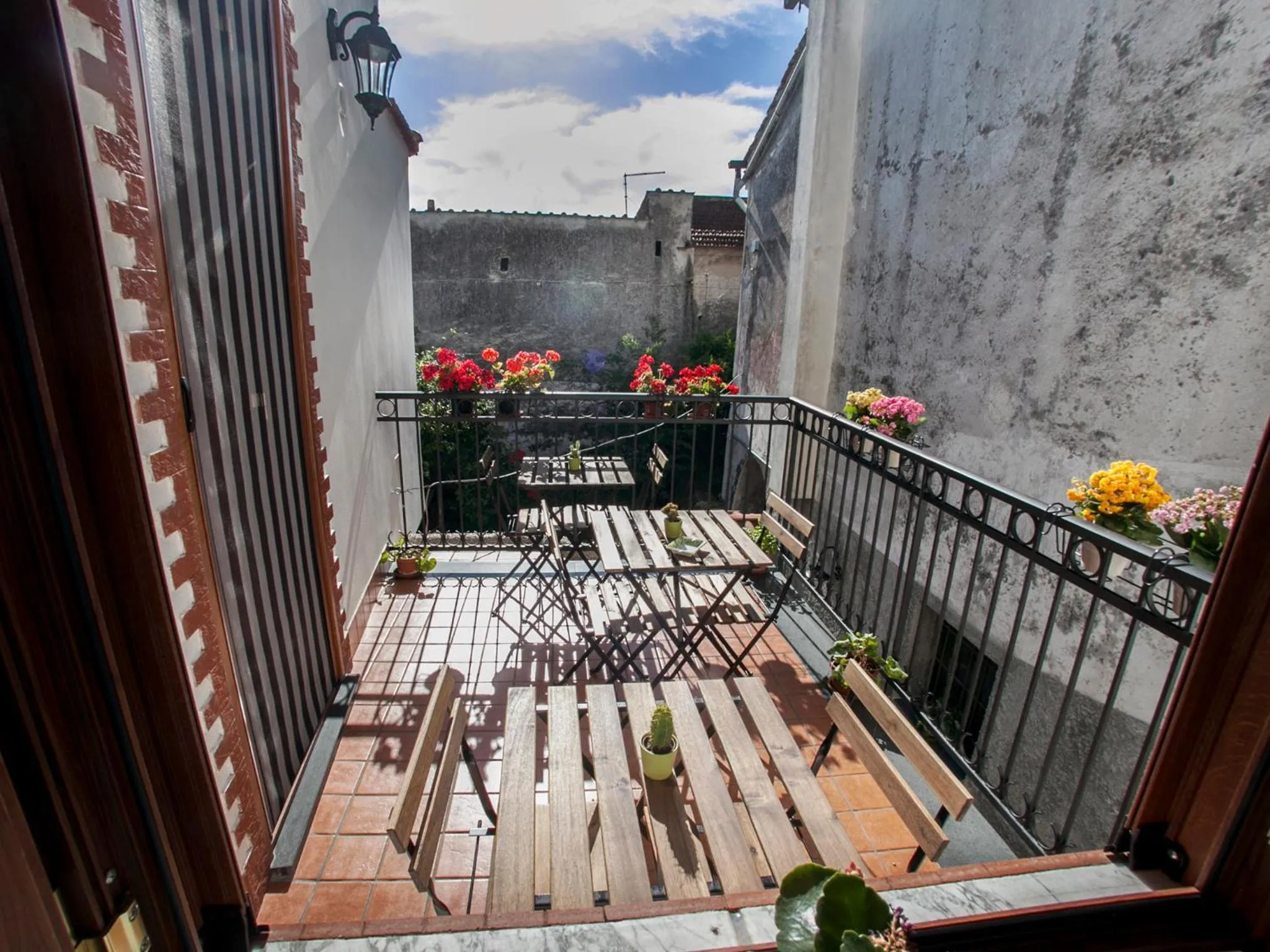 Balcony/Terrace in B&B Borgo Antico