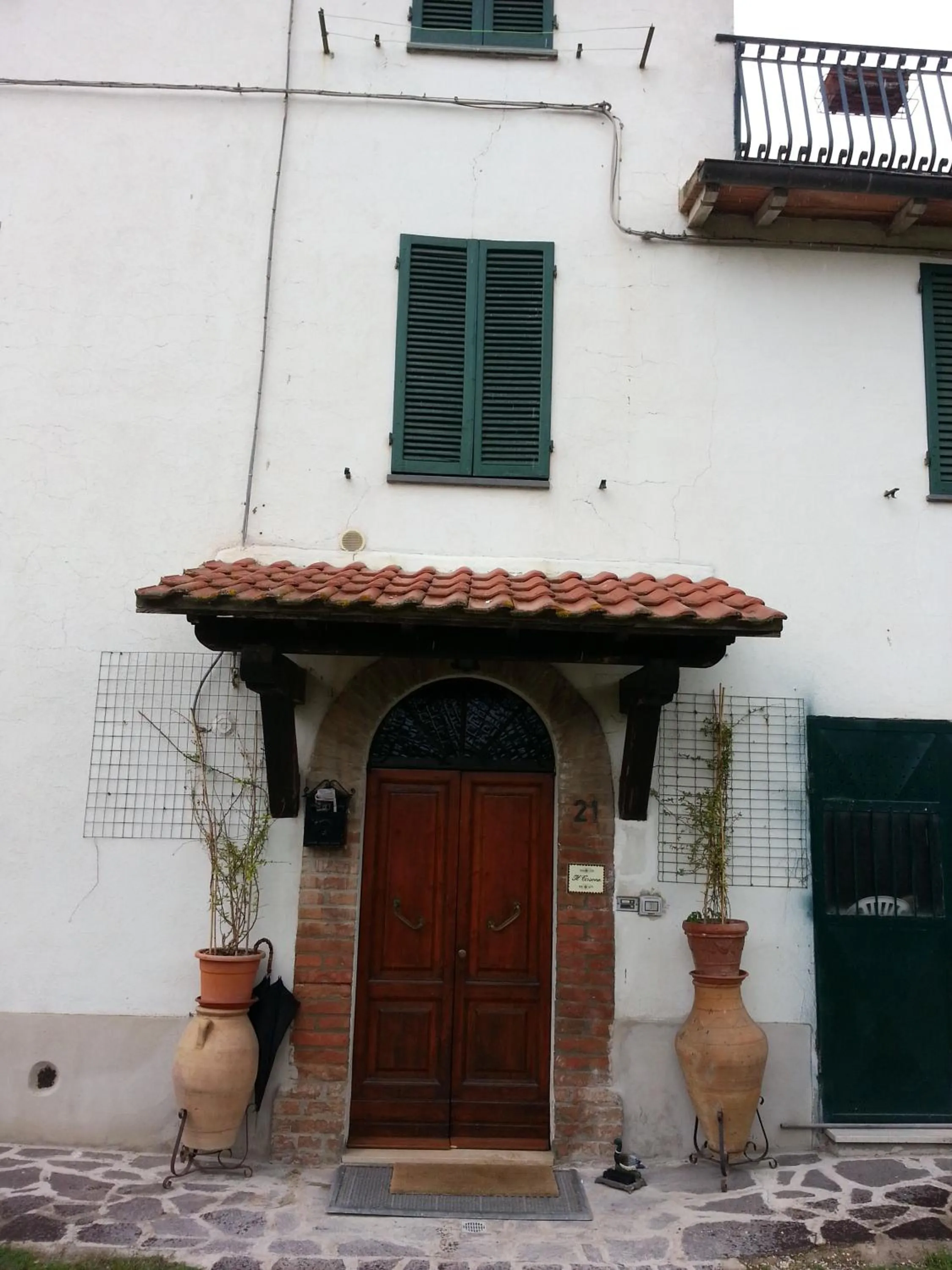 Facade/entrance in Residenza il Casone