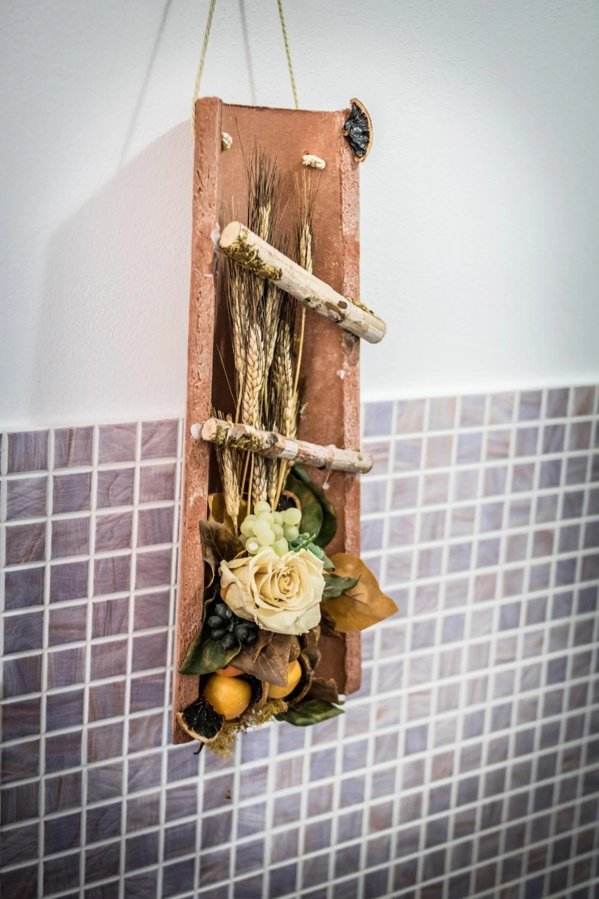 Decorative detail in Residenza il Casone