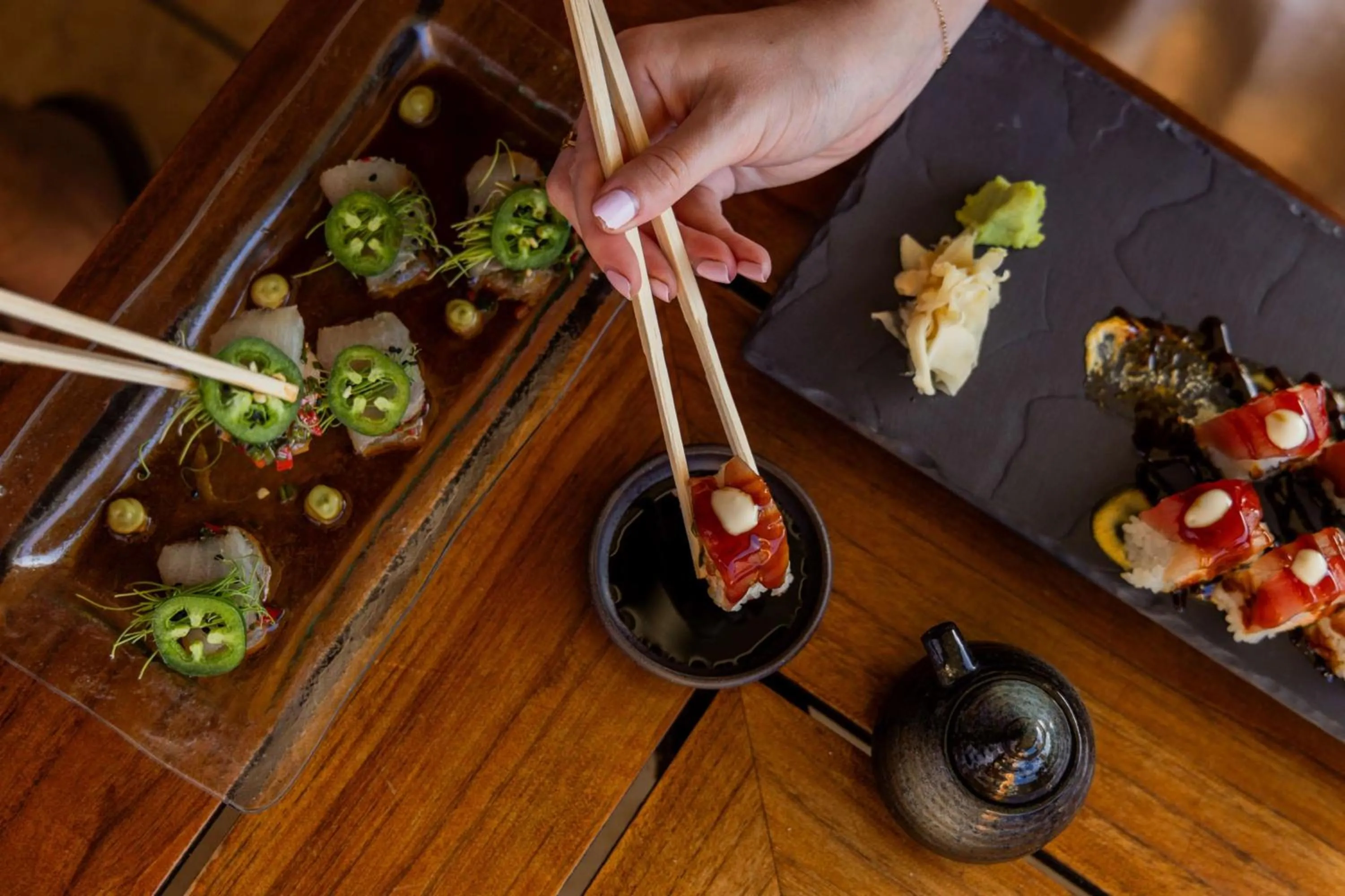 Food and drinks in Trump International Hotel Waikiki
