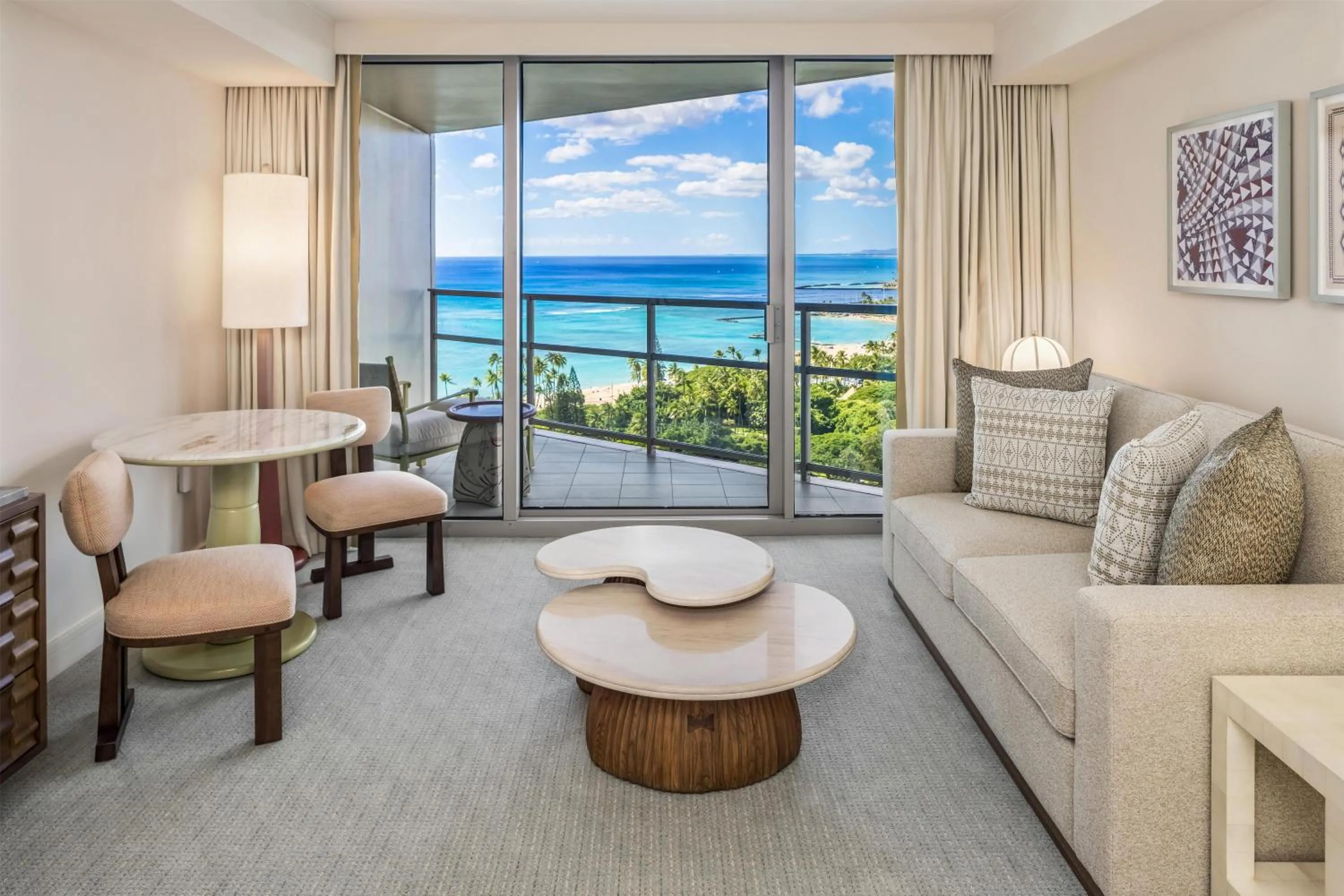 Living room in Ka Laʻi Waikiki Beach, LXR Hotels & Resorts