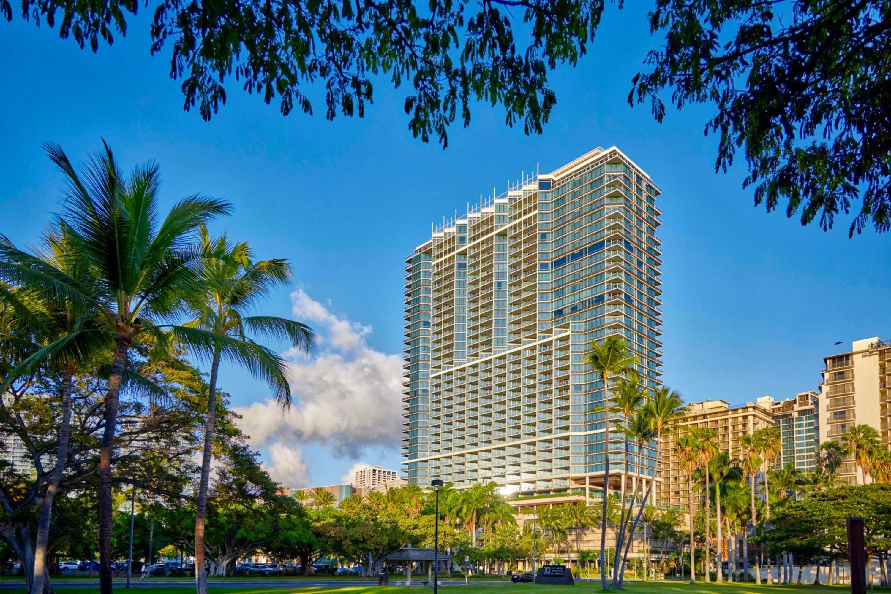 Property building in Trump International Hotel Waikiki