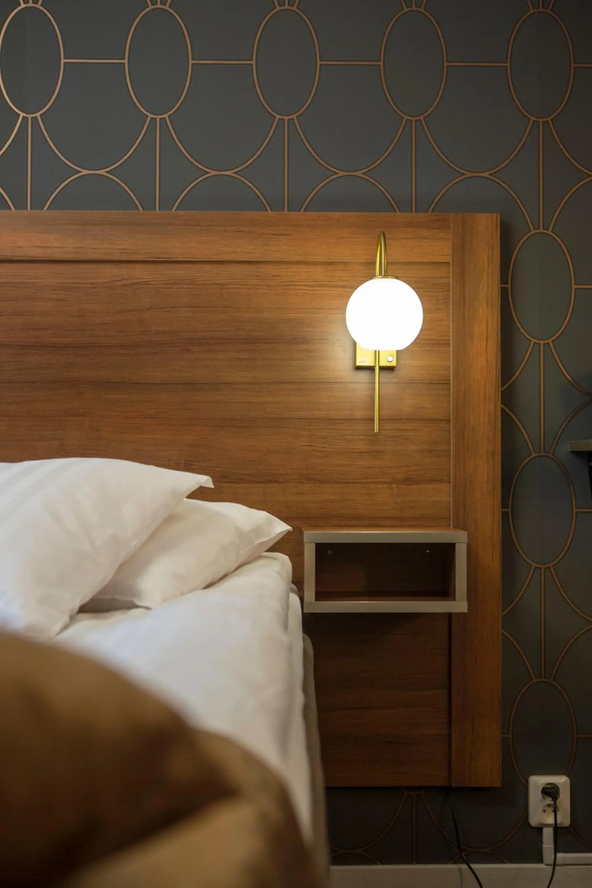 Decorative detail, Bed in Hotell Boras, BW Signature Collection Decorative detail, Bed in Hotell Boras, BW Signature Collection