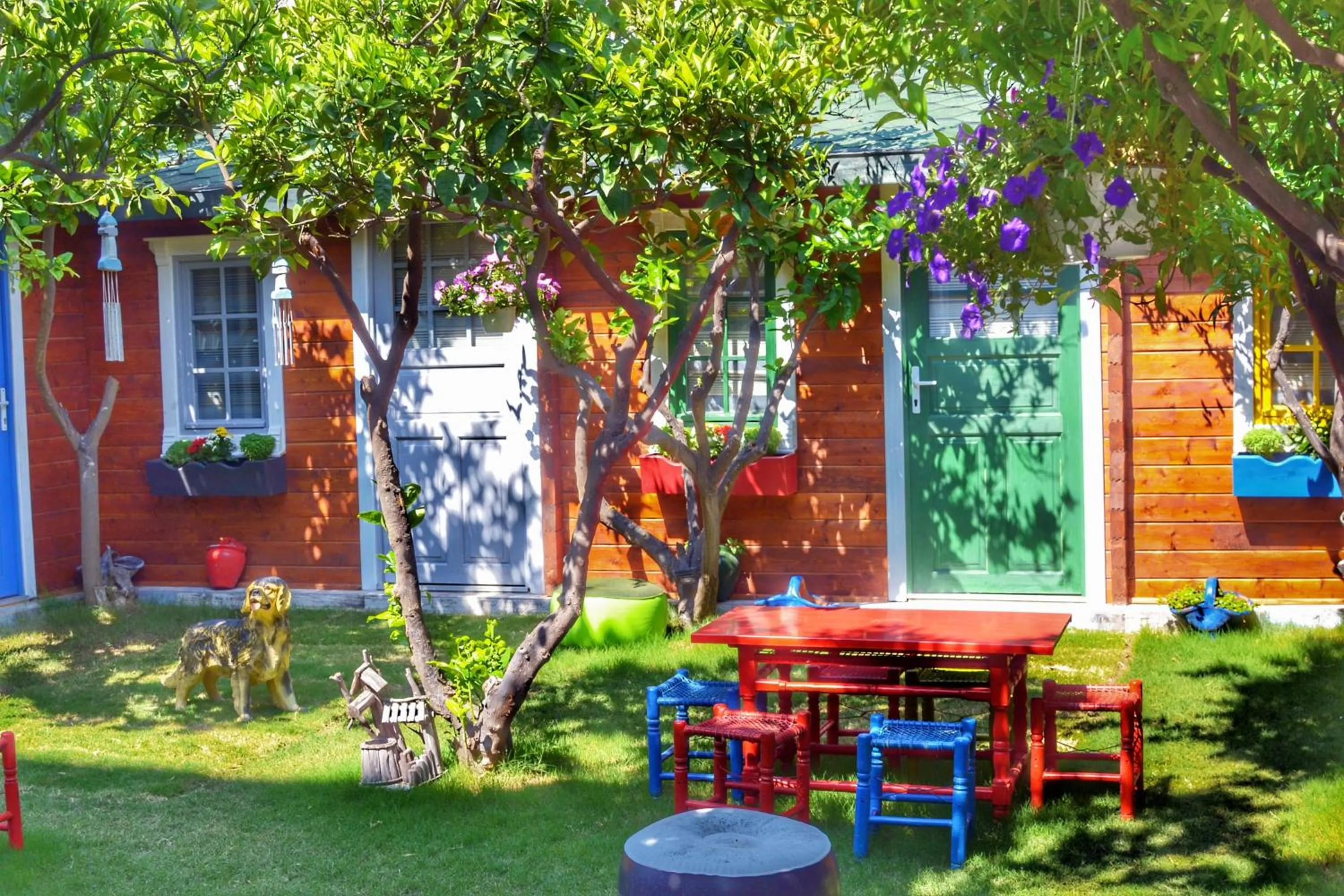 Garden view in Pirlanta Butik Hotel