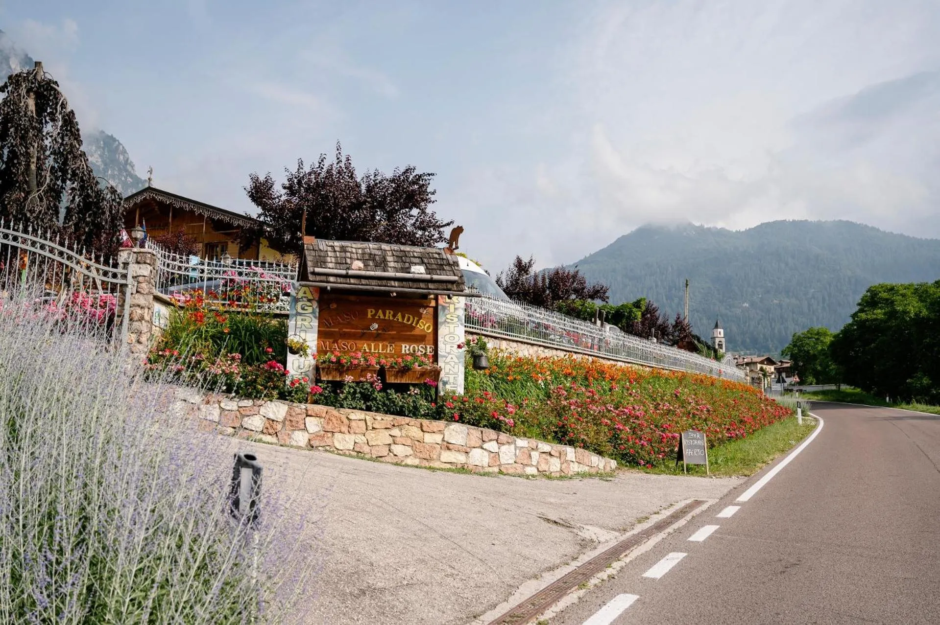 Property building in Agritur Maso alle Rose B&B e Restaurant