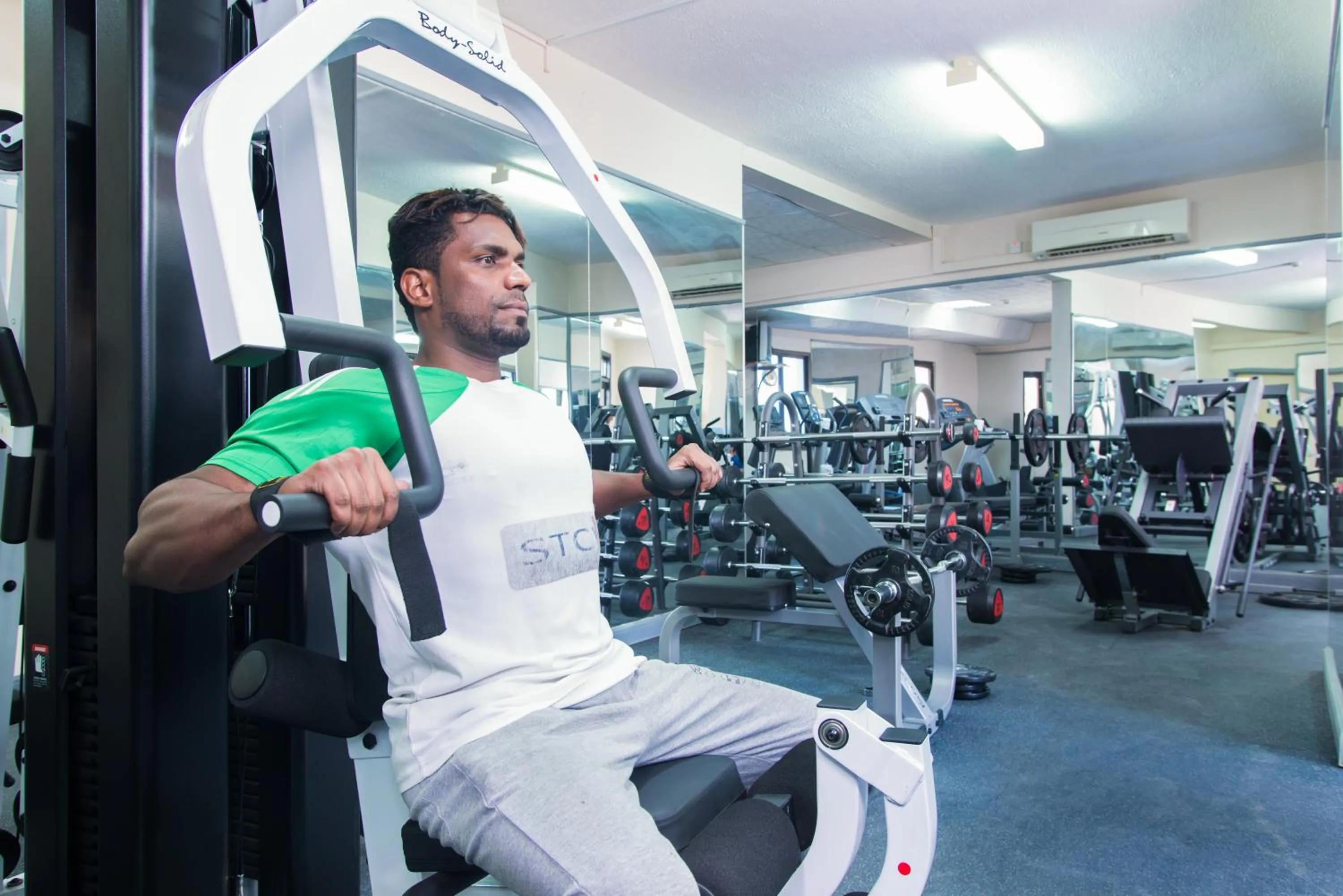 Fitness centre/facilities in Al Wadi Hotel