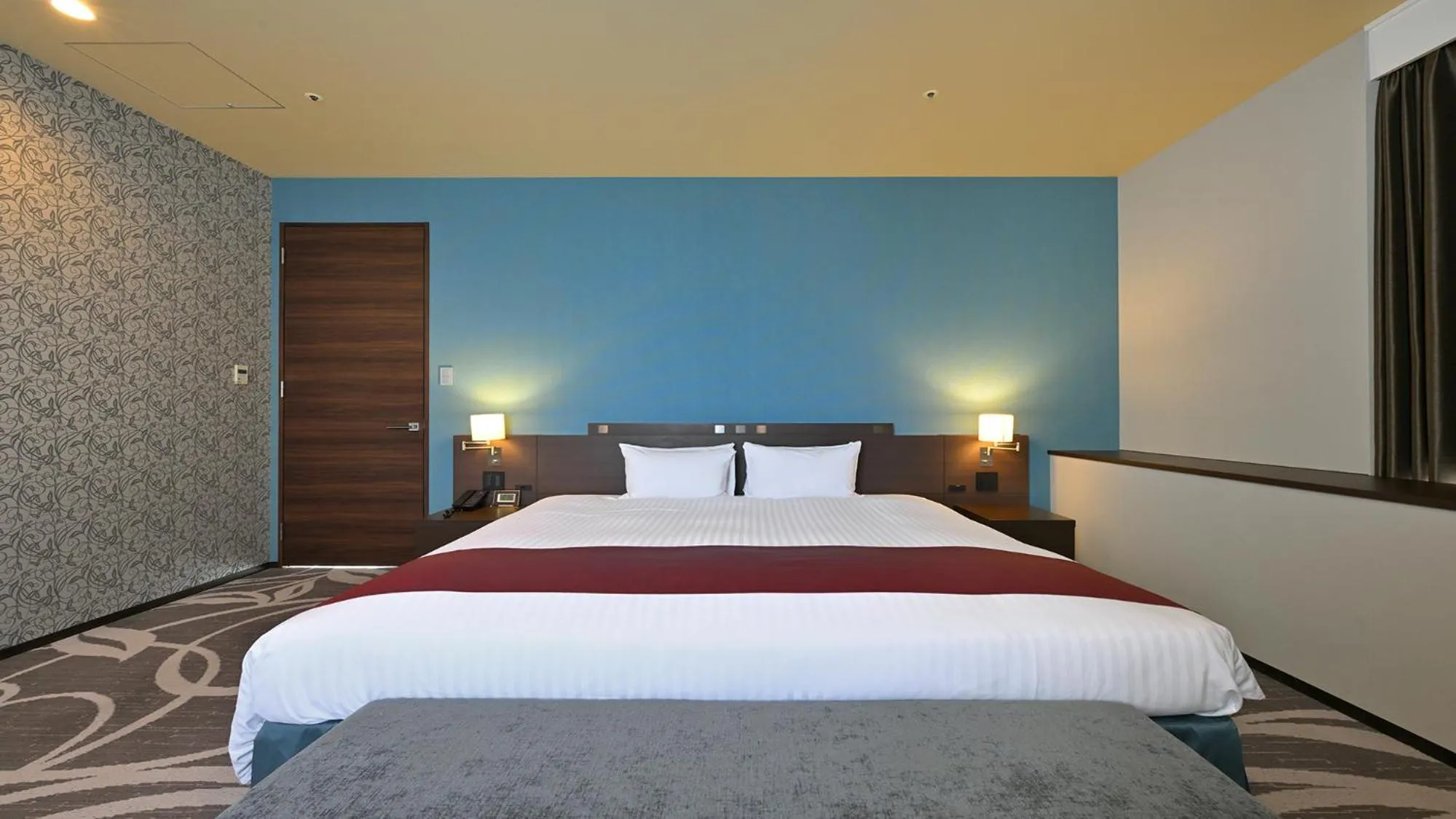 Photo of the whole room, Bed in Quintessa Hotel Osaka Bay