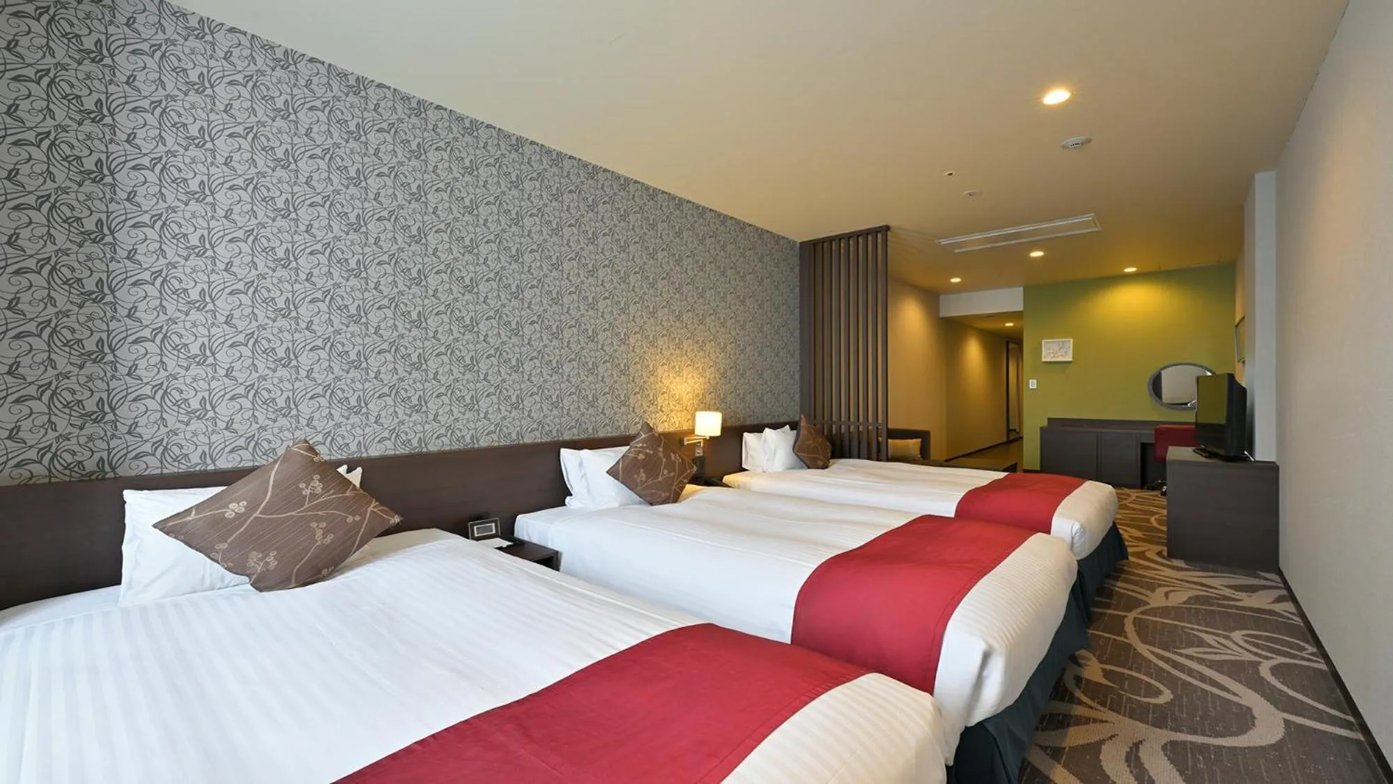 Photo of the whole room, Bed in Quintessa Hotel Osaka Bay