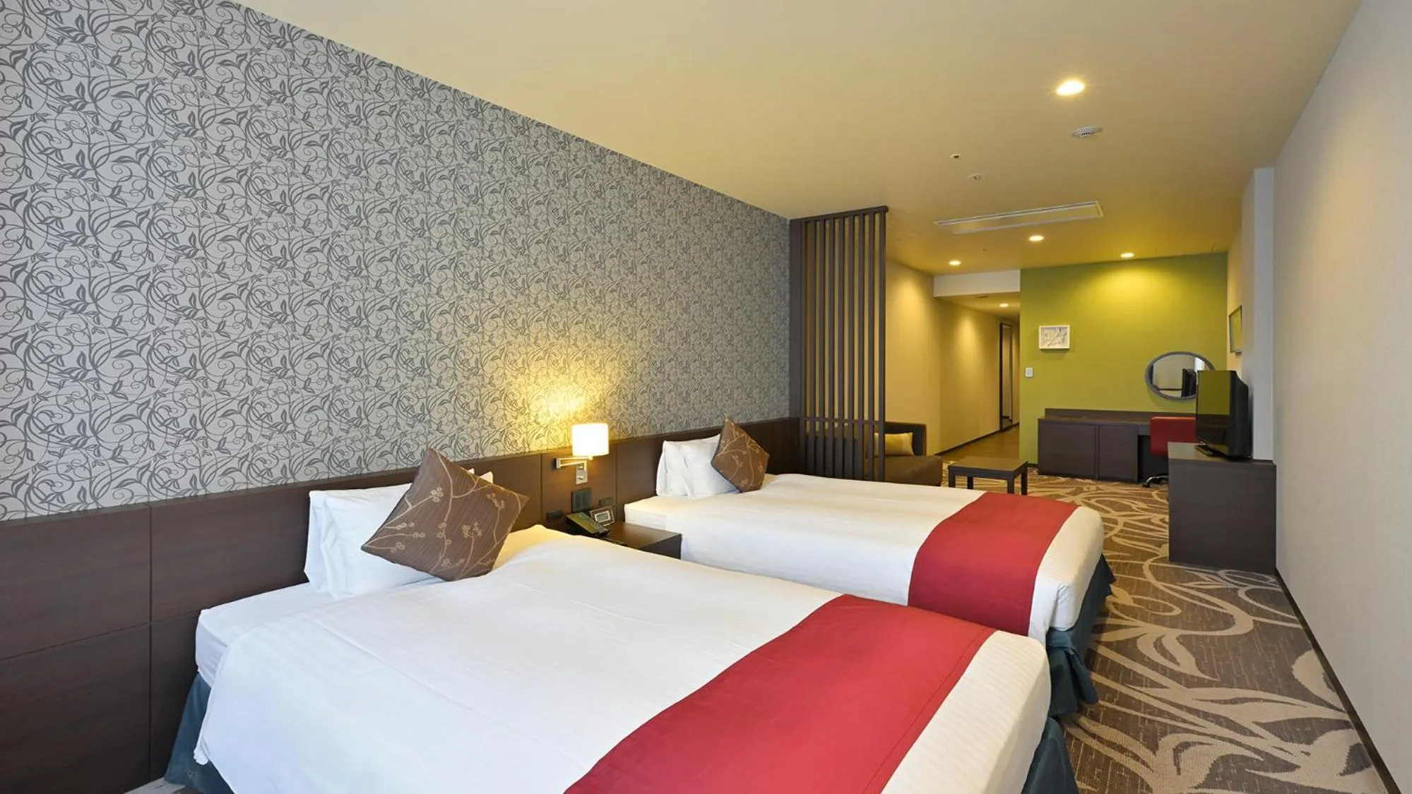 Photo of the whole room, Bed in Quintessa Hotel Osaka Bay