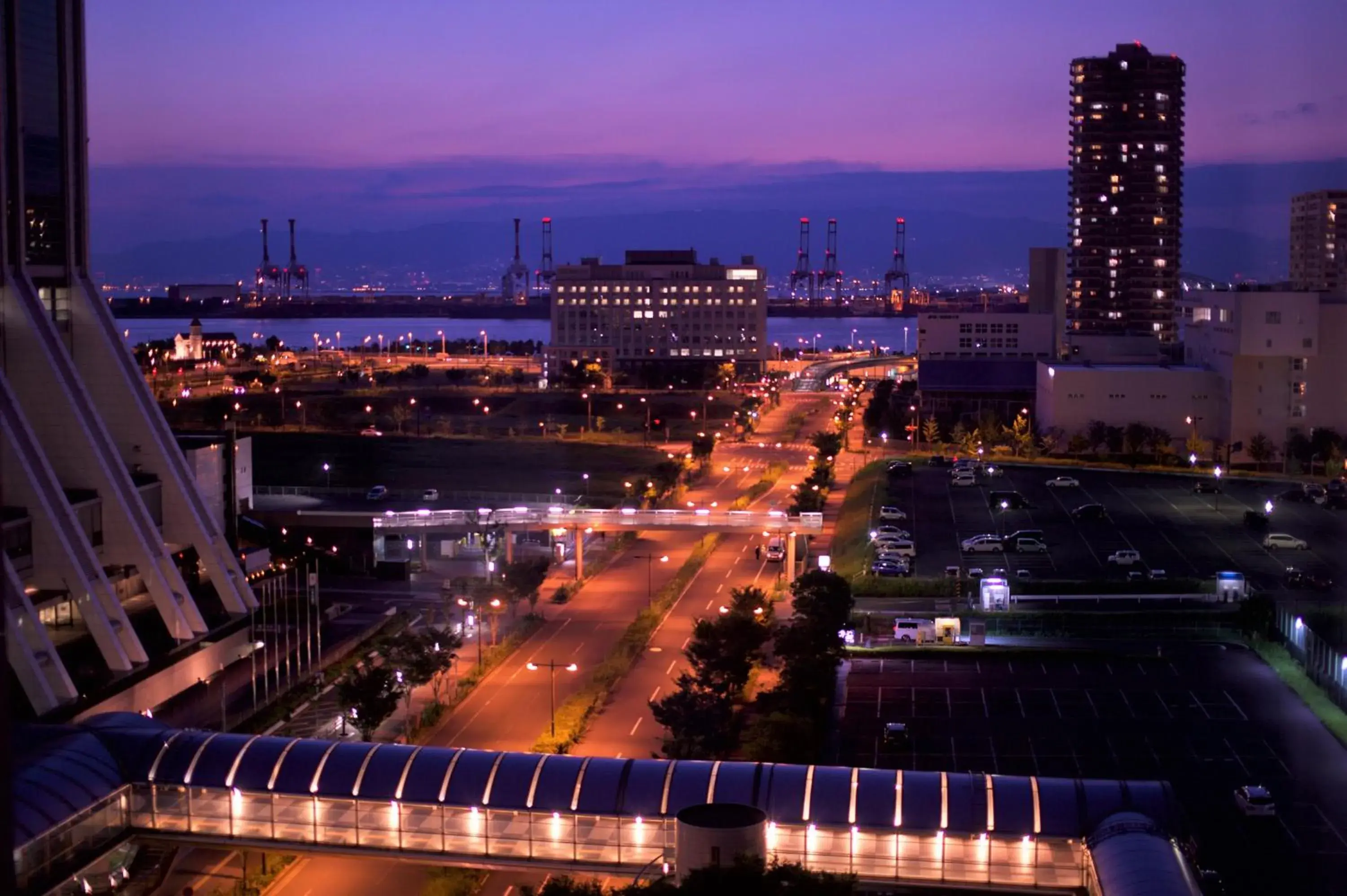City view in Hotel La Raison Osaka City view in Hotel La Raison Osaka