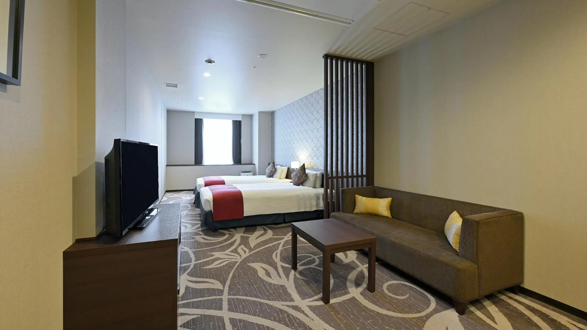 Photo of the whole room, Bed in Quintessa Hotel Osaka Bay