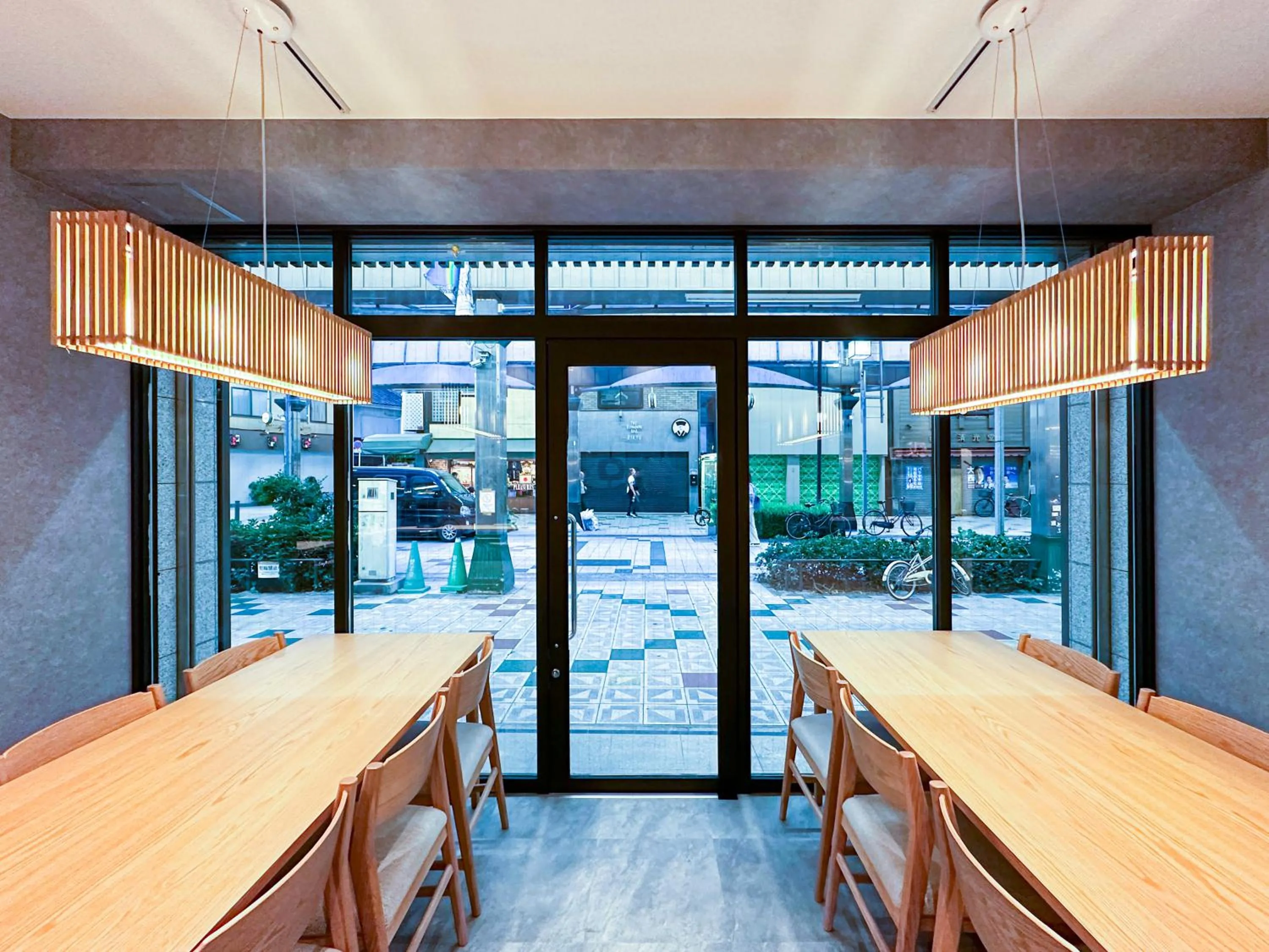 Communal lounge/ TV room in Osaka Ebisu Hotel