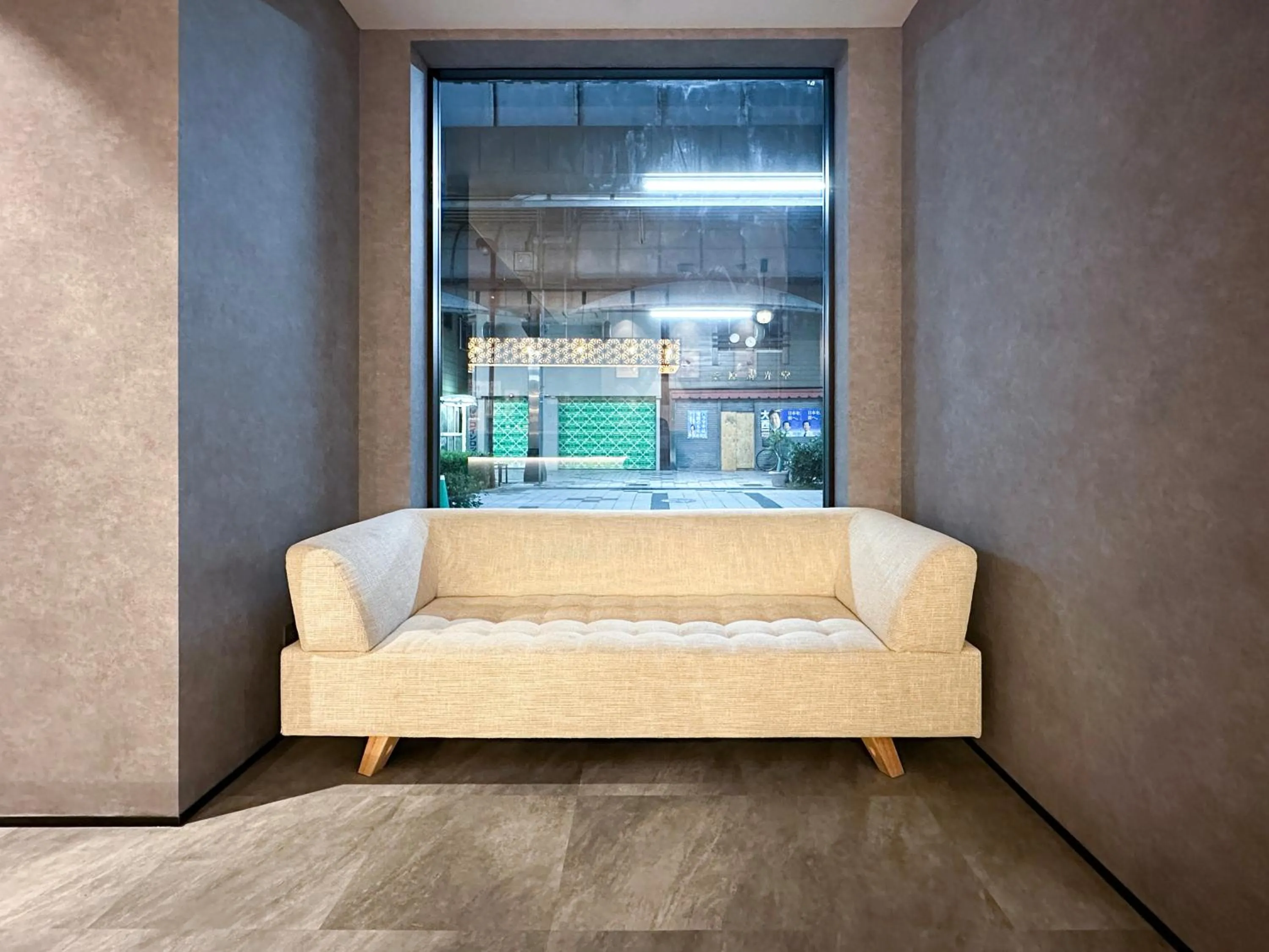 Seating area in Osaka Ebisu Hotel