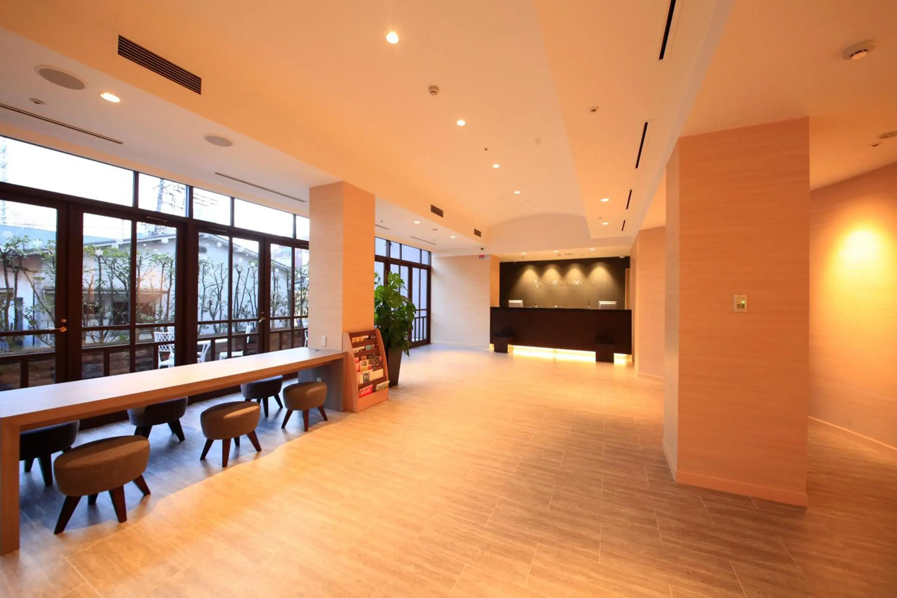 Lobby or reception in Hotel Sunshine Utsunomiya Lobby or reception in Hotel Sunshine Utsunomiya