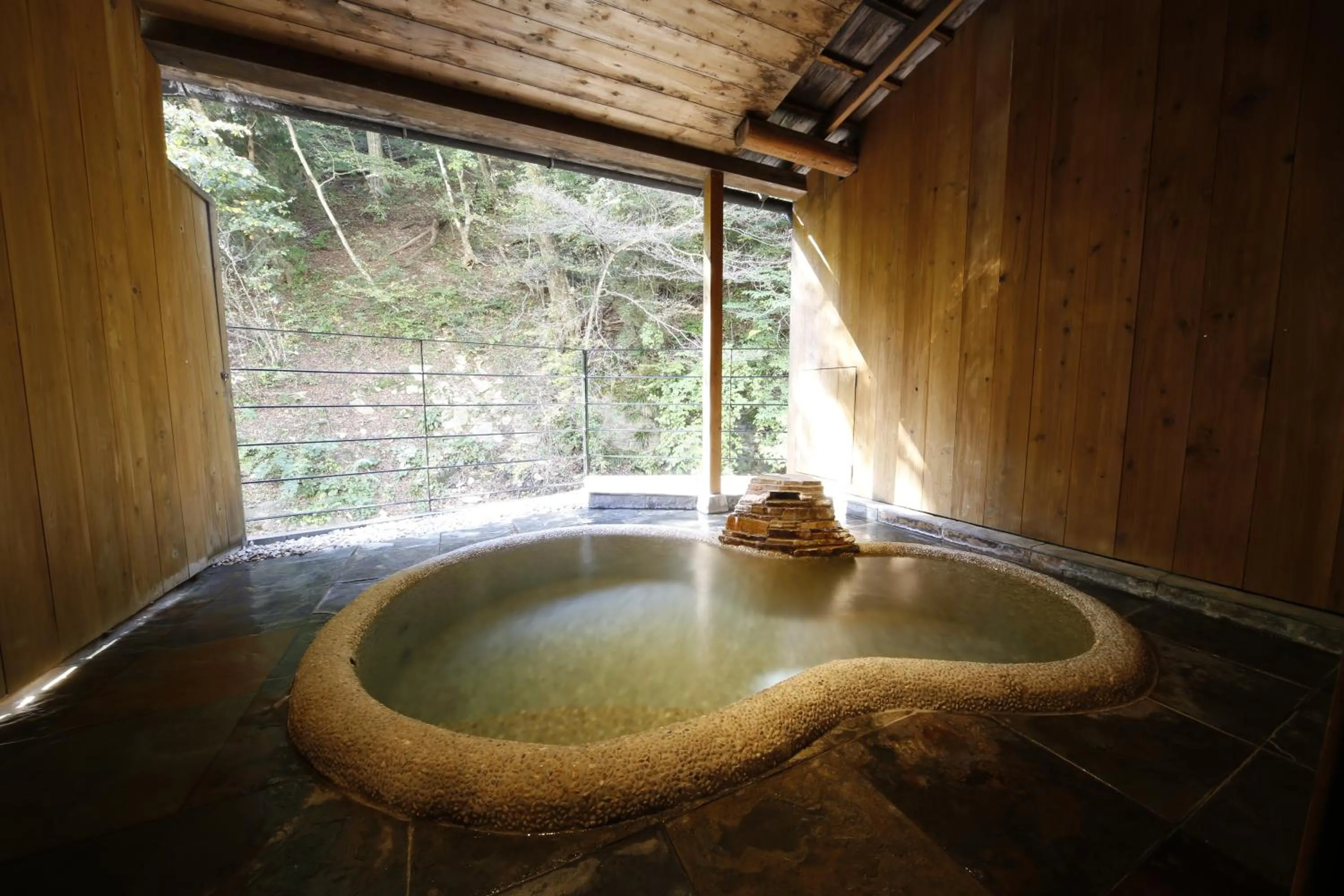 Hot Spring Bath in Hinatamikan
