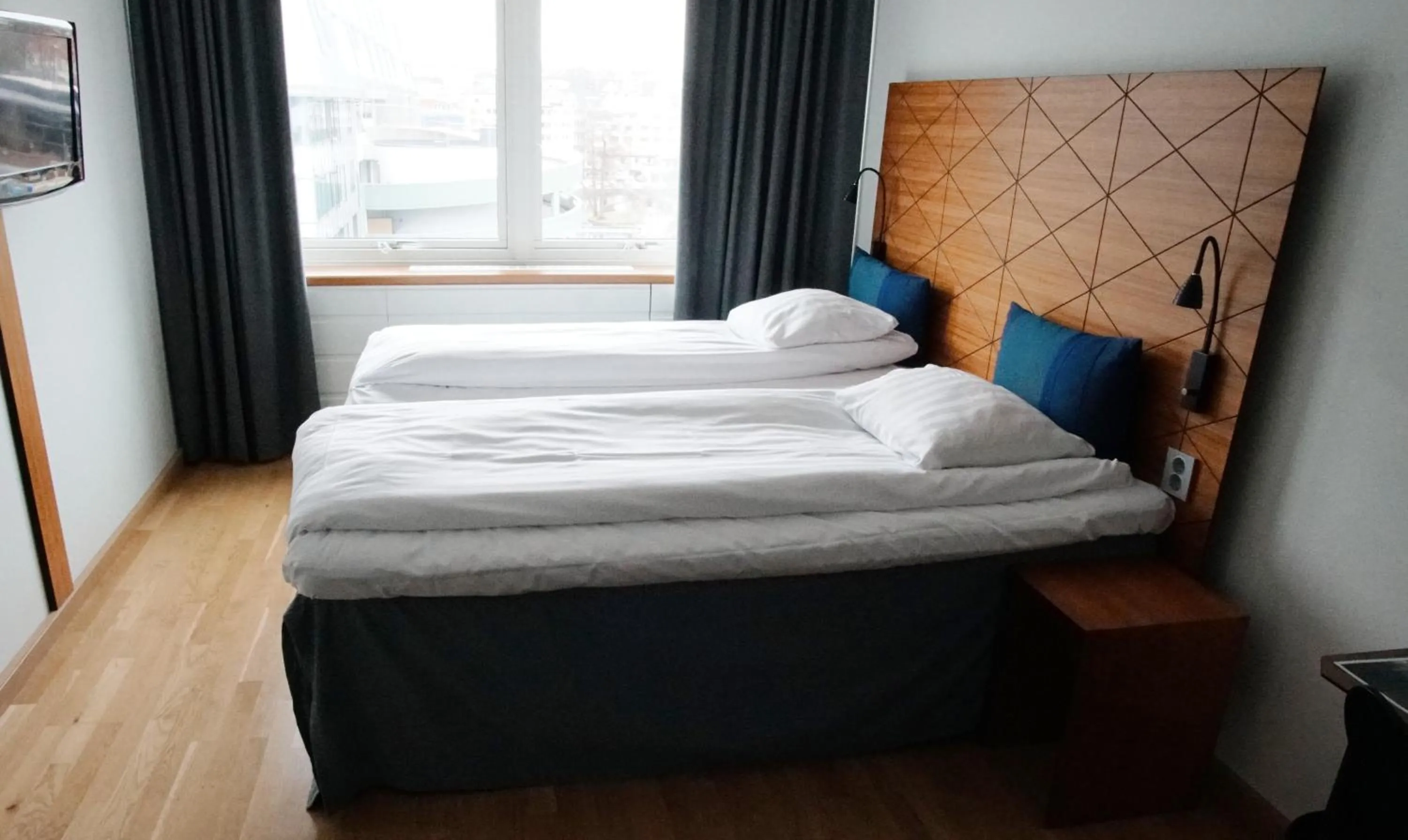 Bed in Quality Hotel Grand, Borås