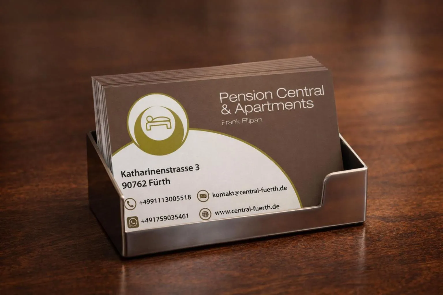 Logo/Certificate/Sign in Pension Central Nuernberg-Fuerth