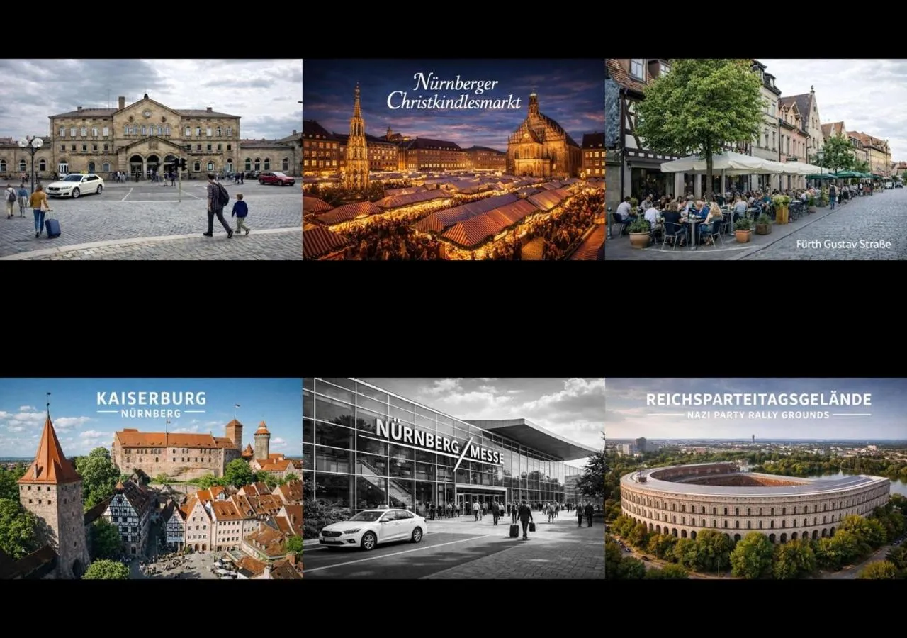 Nearby landmark in Pension Central Nuernberg-Fuerth