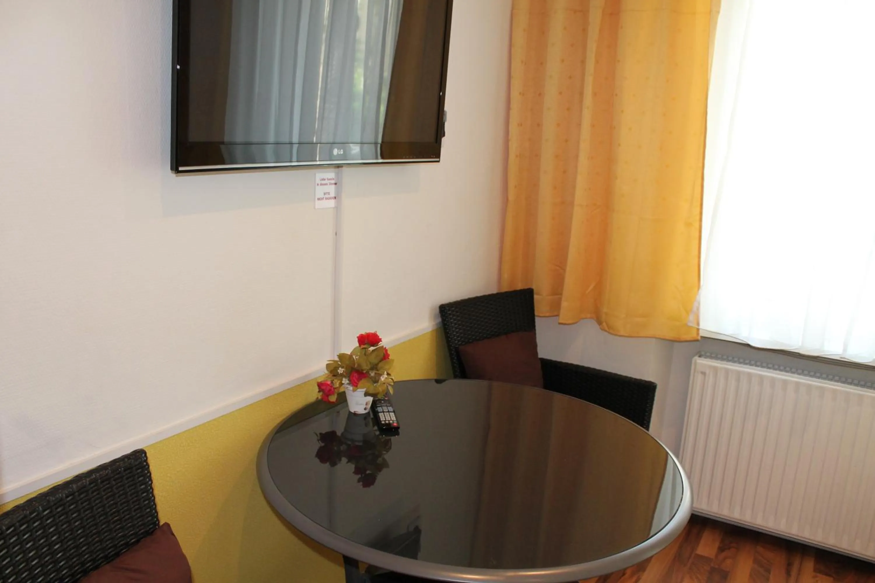 TV and multimedia in Pension Central Nuernberg-Fuerth