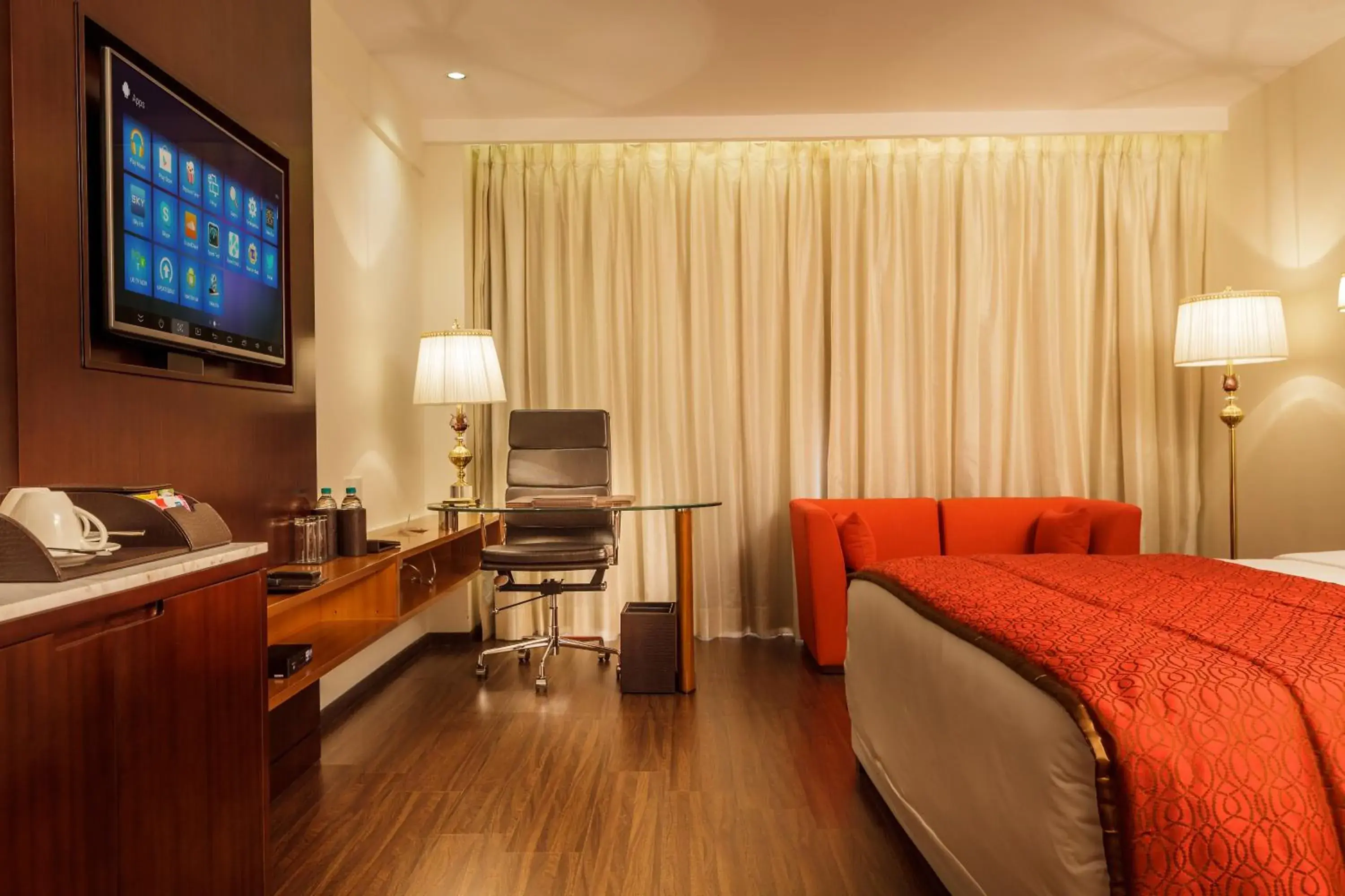 Seating area, Bed in Samanvay Boutique Hotel Seating area, Bed in Samanvay Boutique Hotel