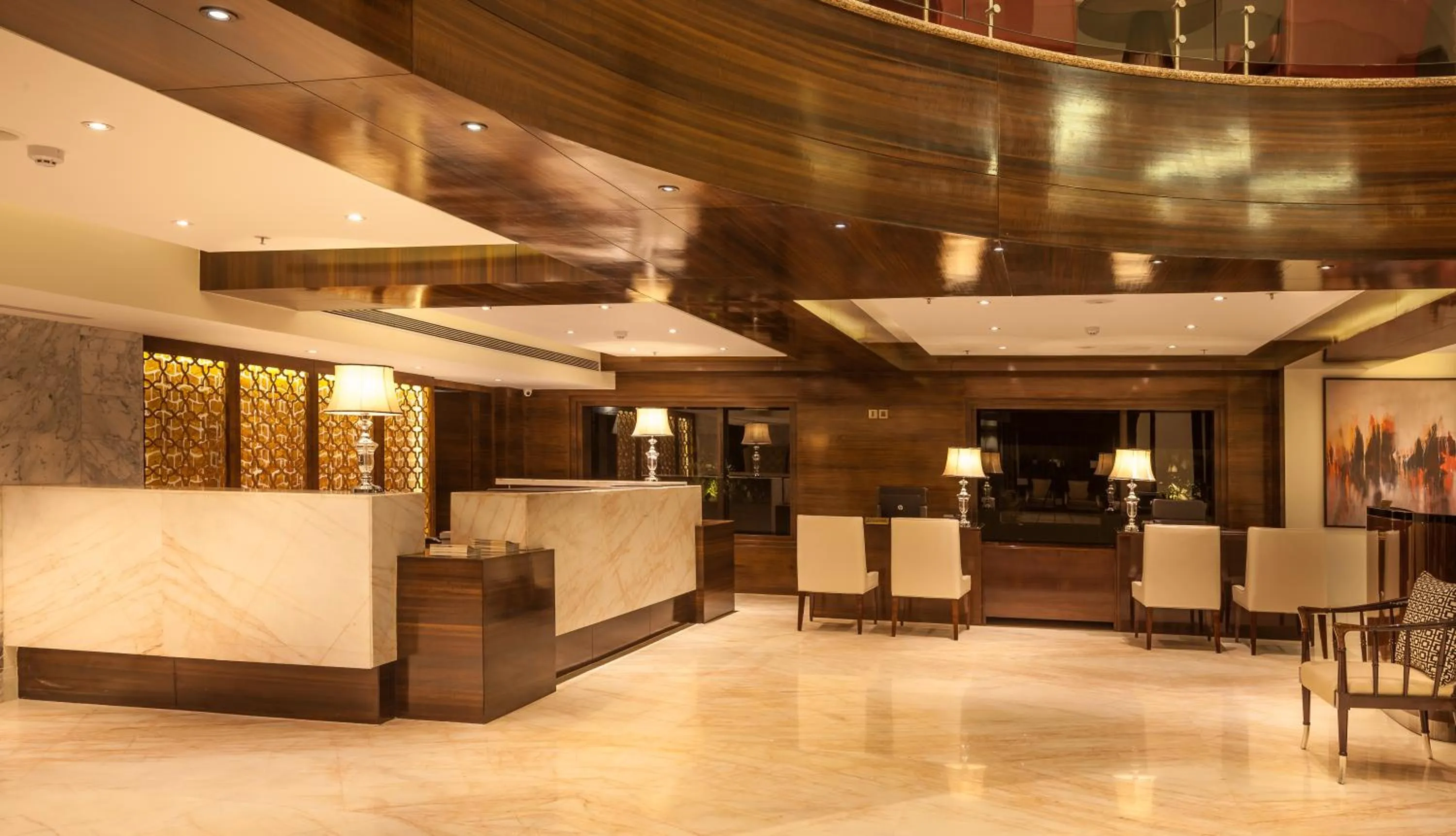 Lobby or reception in Samanvay Boutique Hotel