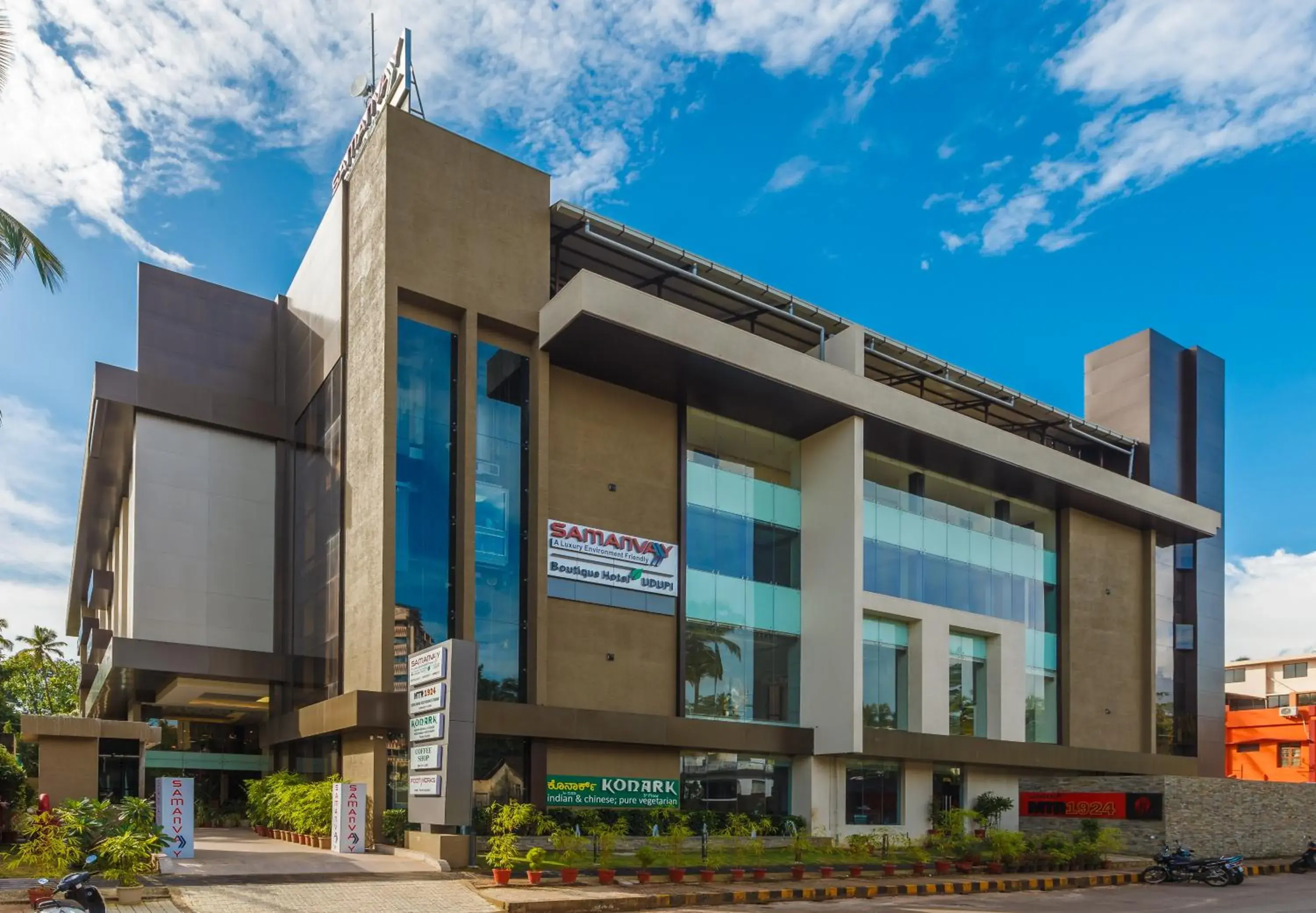 Property building in Samanvay Boutique Hotel Property building in Samanvay Boutique Hotel