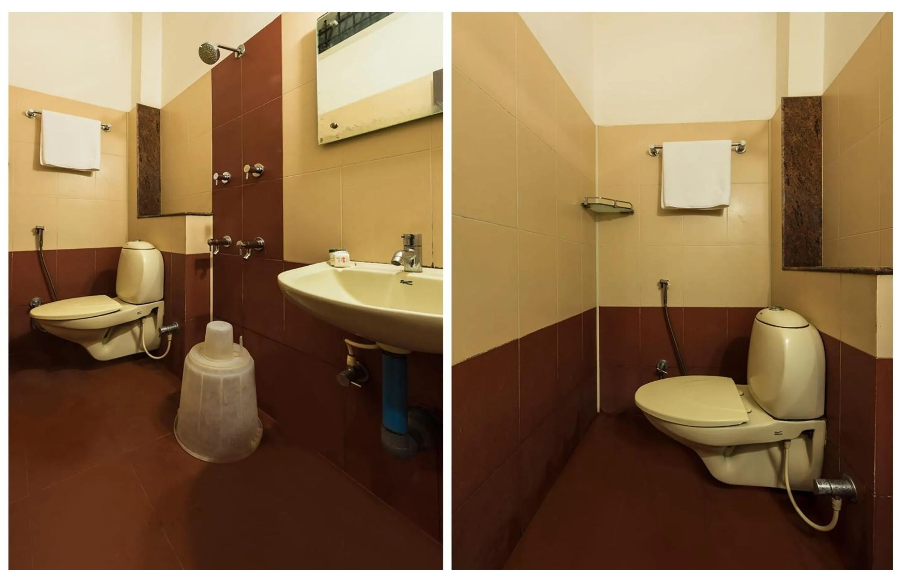Bathroom in Sai Kalyan suites