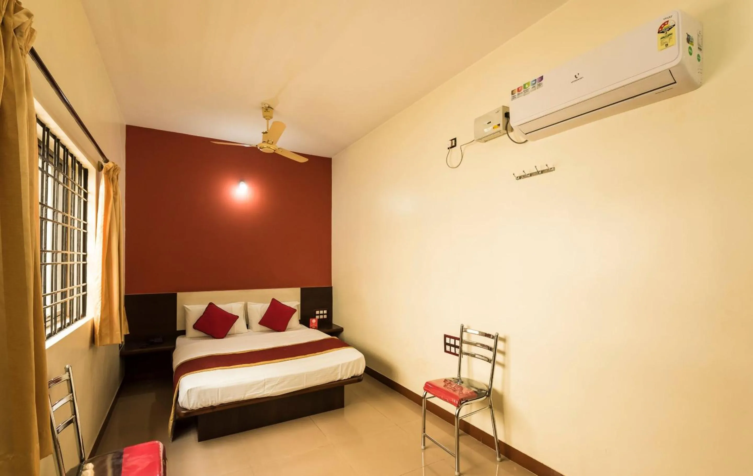 Bedroom in Sai Kalyan suites