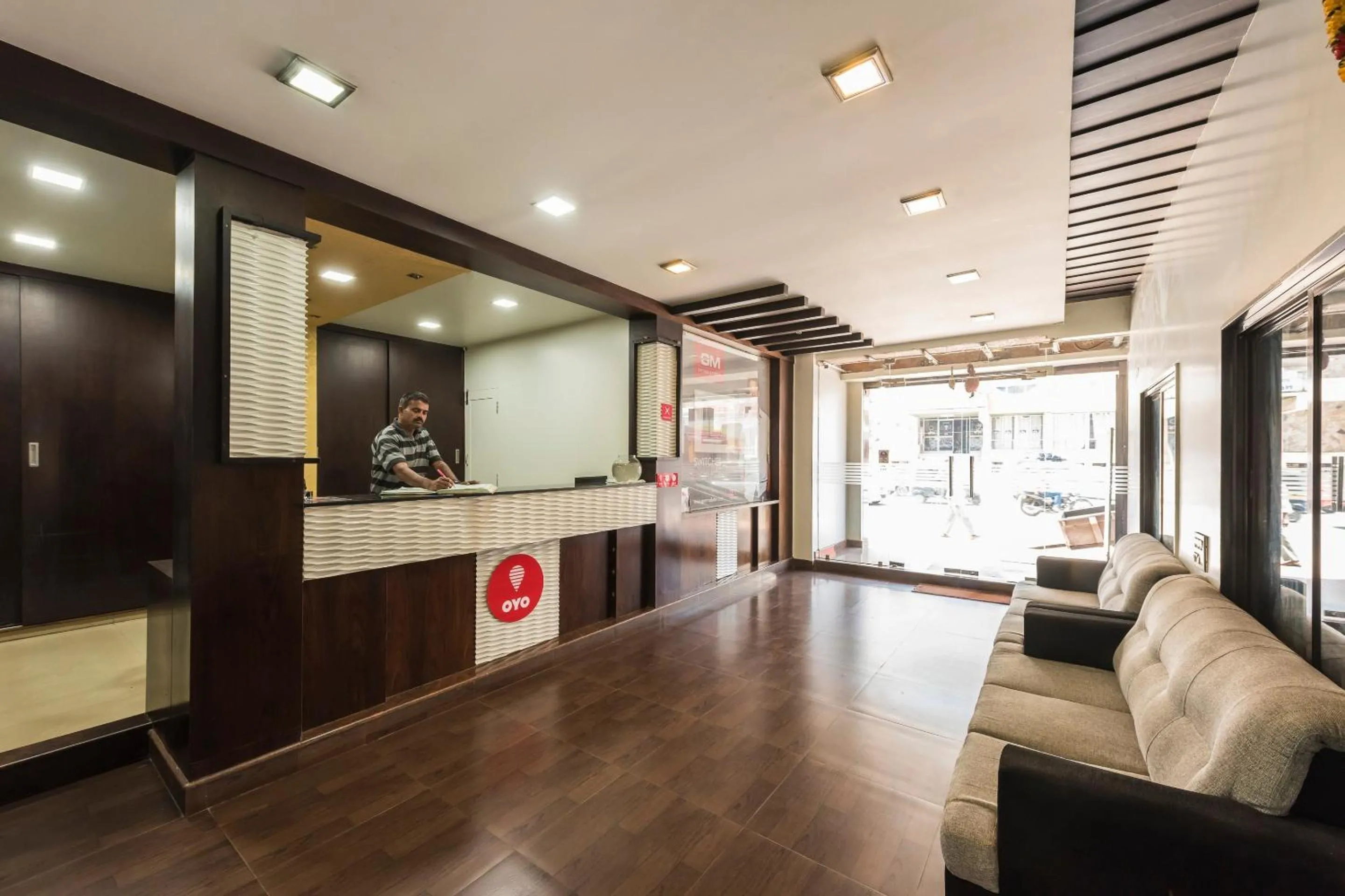 Lobby or reception in Sai Kalyan suites