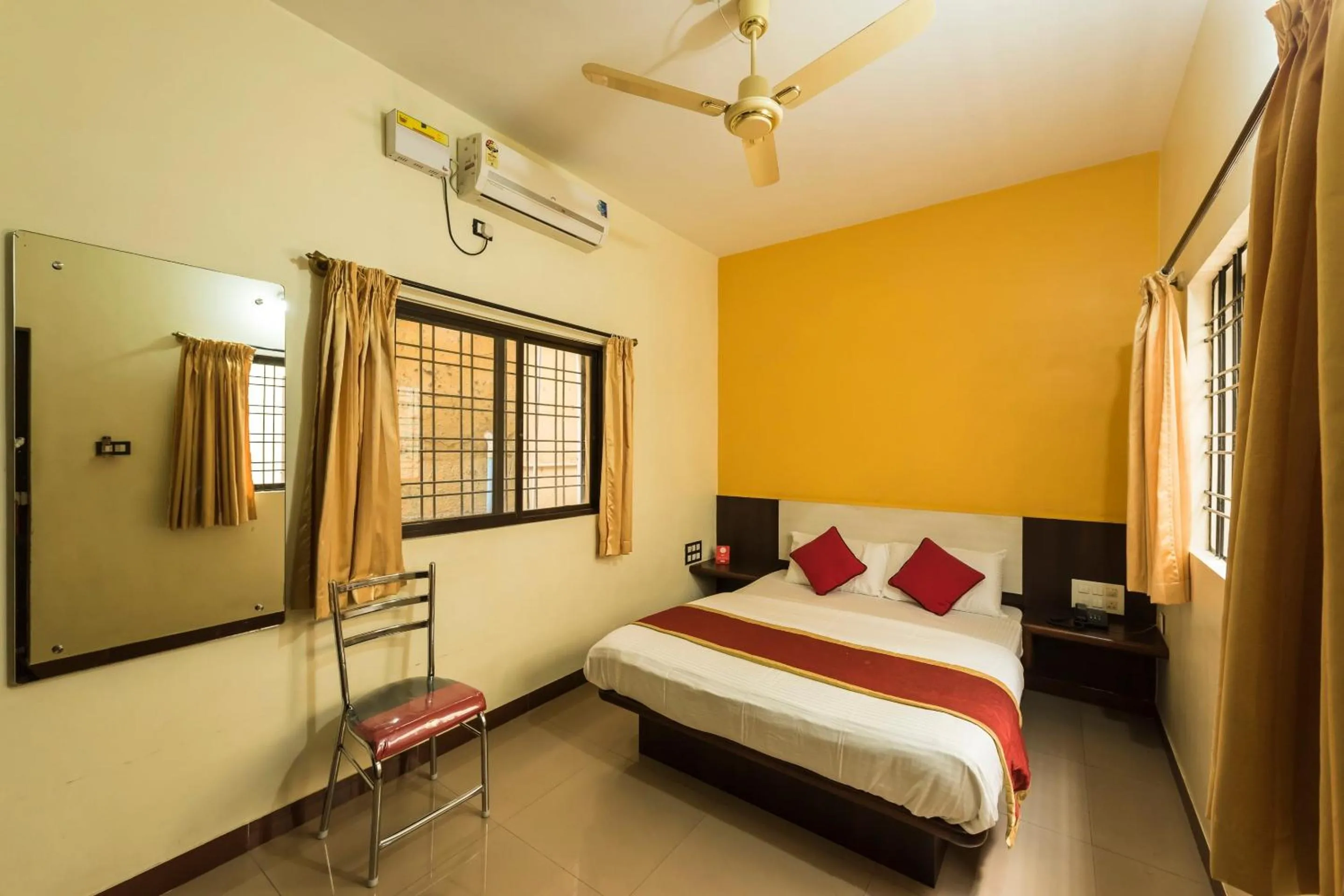 Bedroom in Sai Kalyan suites