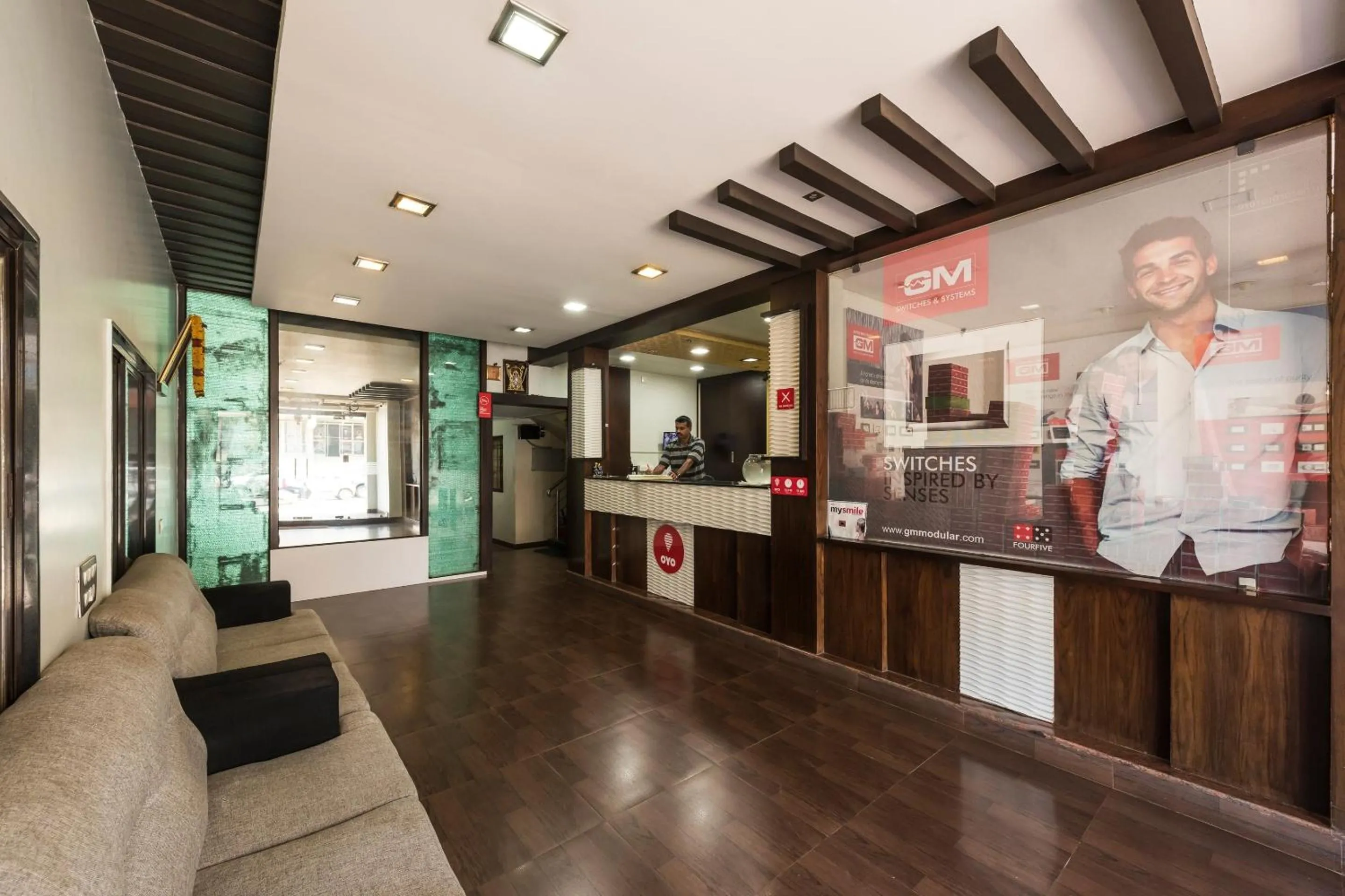 Lobby or reception in Sai Kalyan suites